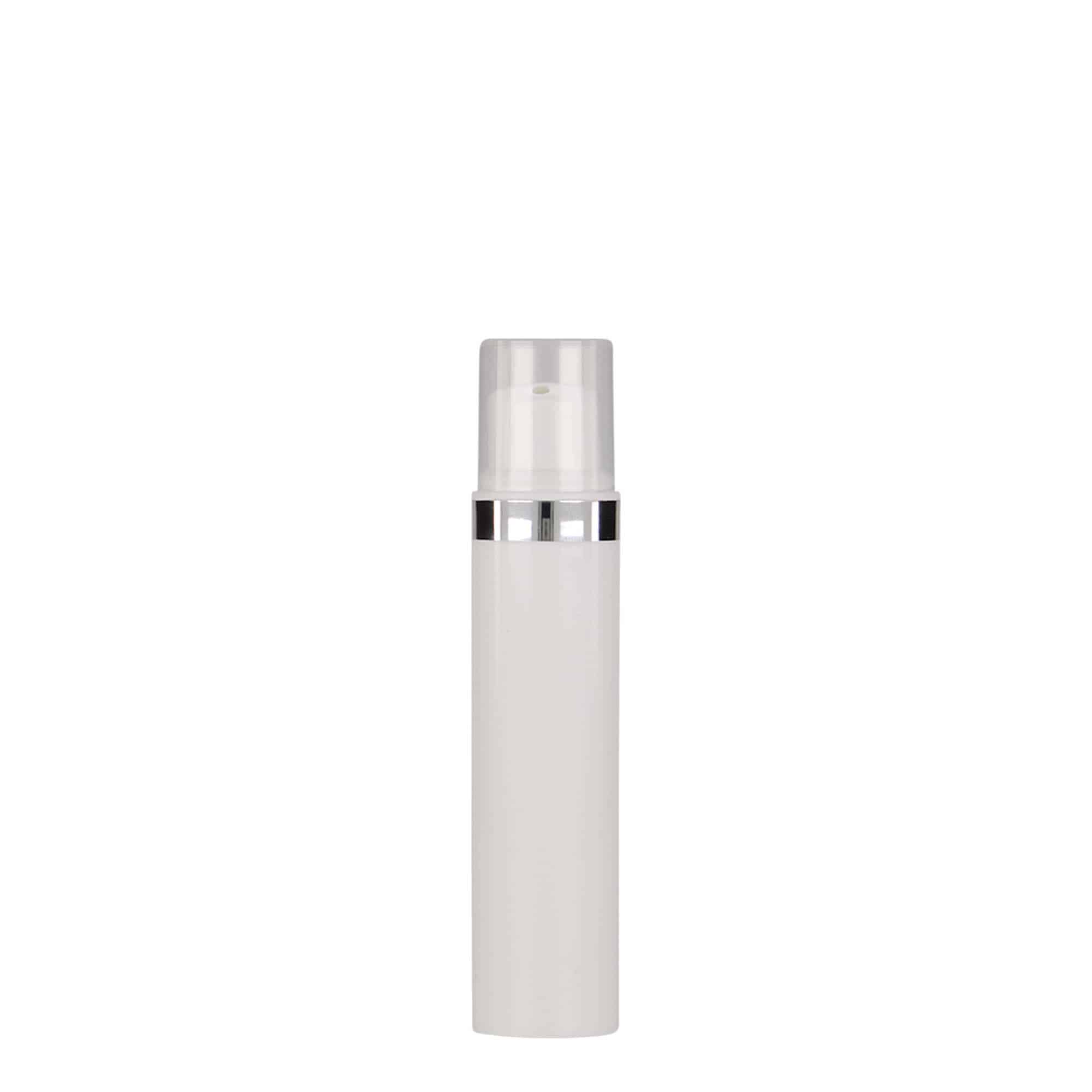 15 ml Airless dozer 'Nano', PP-plastika, bijeli 15 ml Airless dozer 'Nano', PP-plastika, bijeli