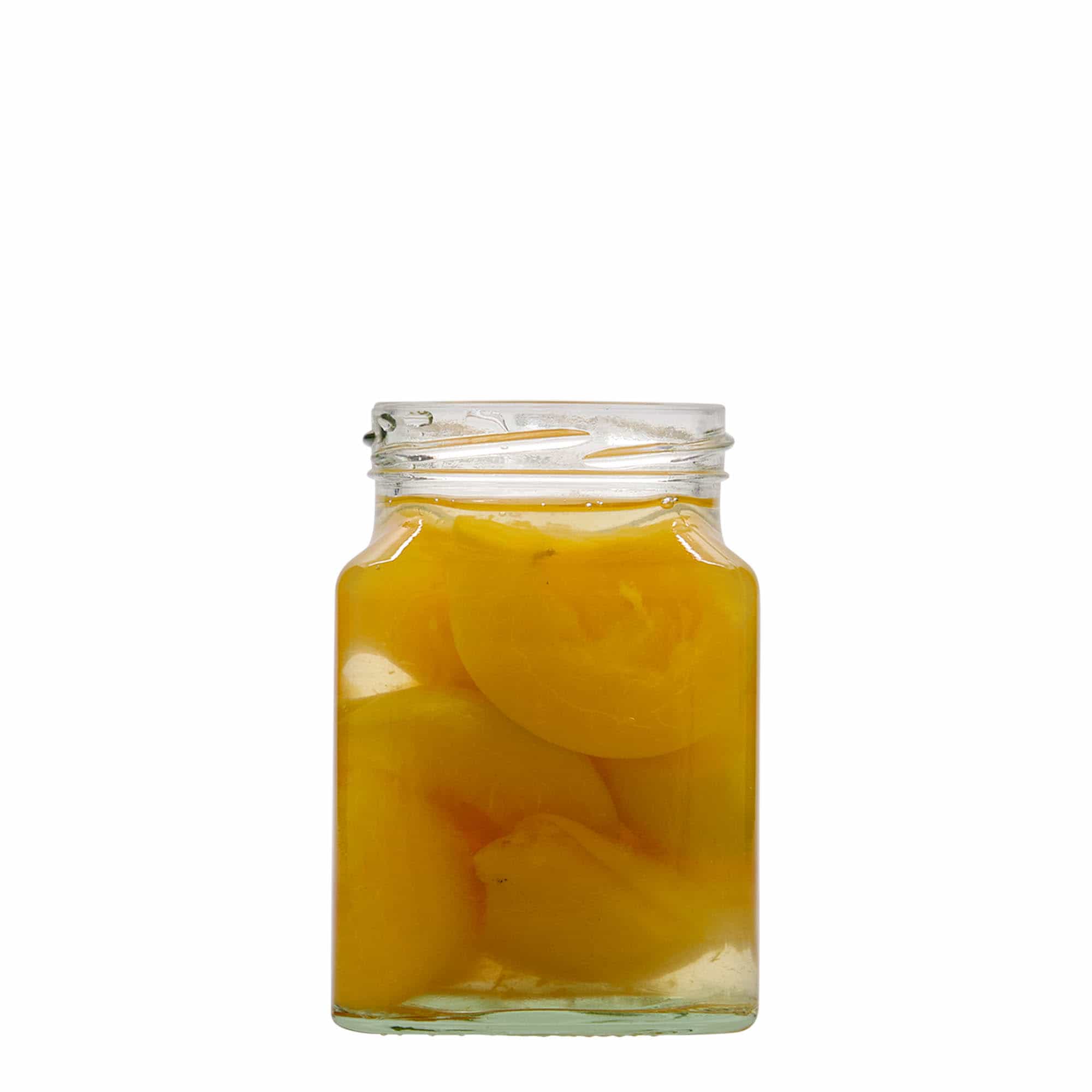 Četverougla staklenka 314 ml, otvor: Twist-Off (TO 63)