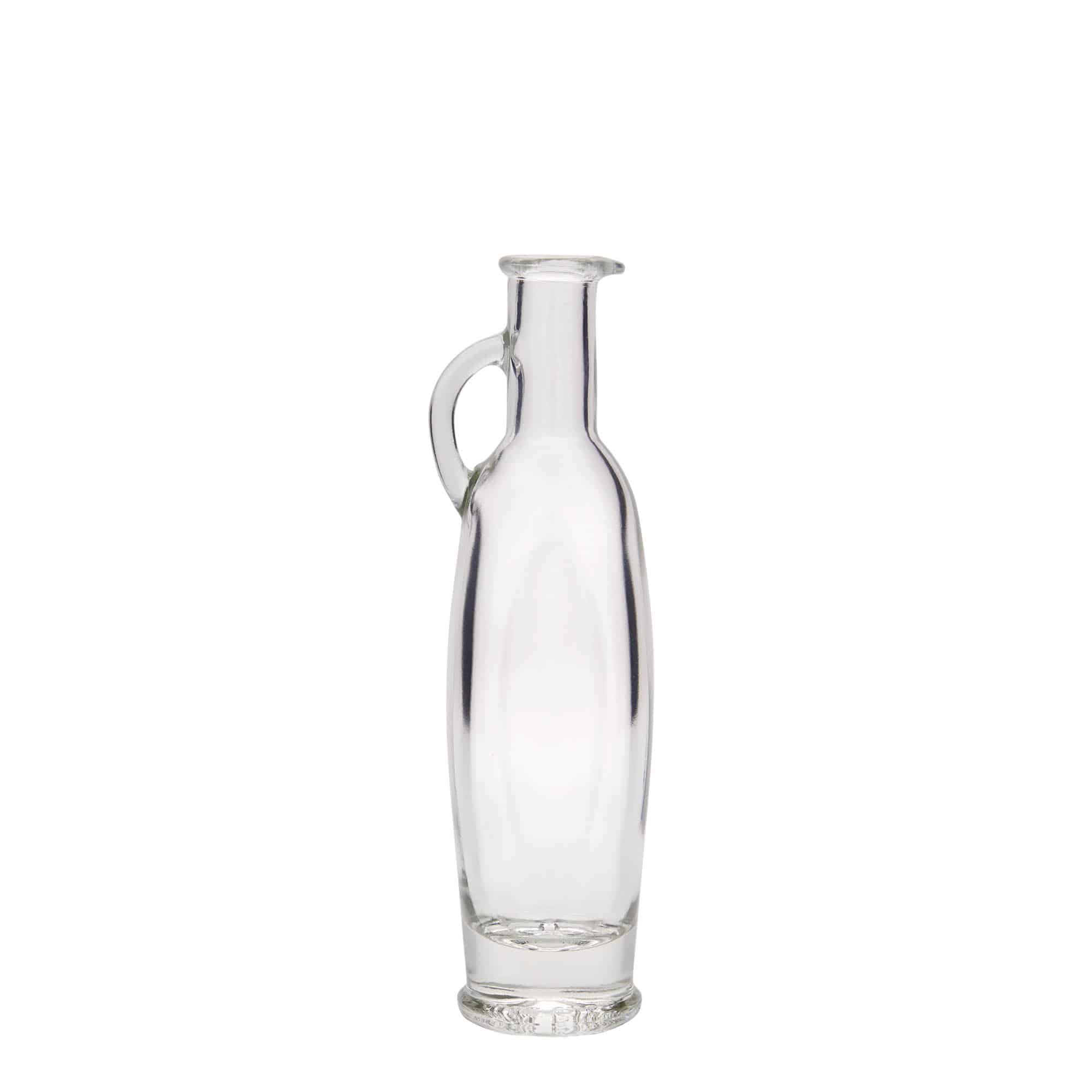 Staklena flaša 100 ml 'Eleganta', ovalna, otvor: Pluto Staklena flaša 100 ml 'Eleganta', ovalna, otvor: Pluto