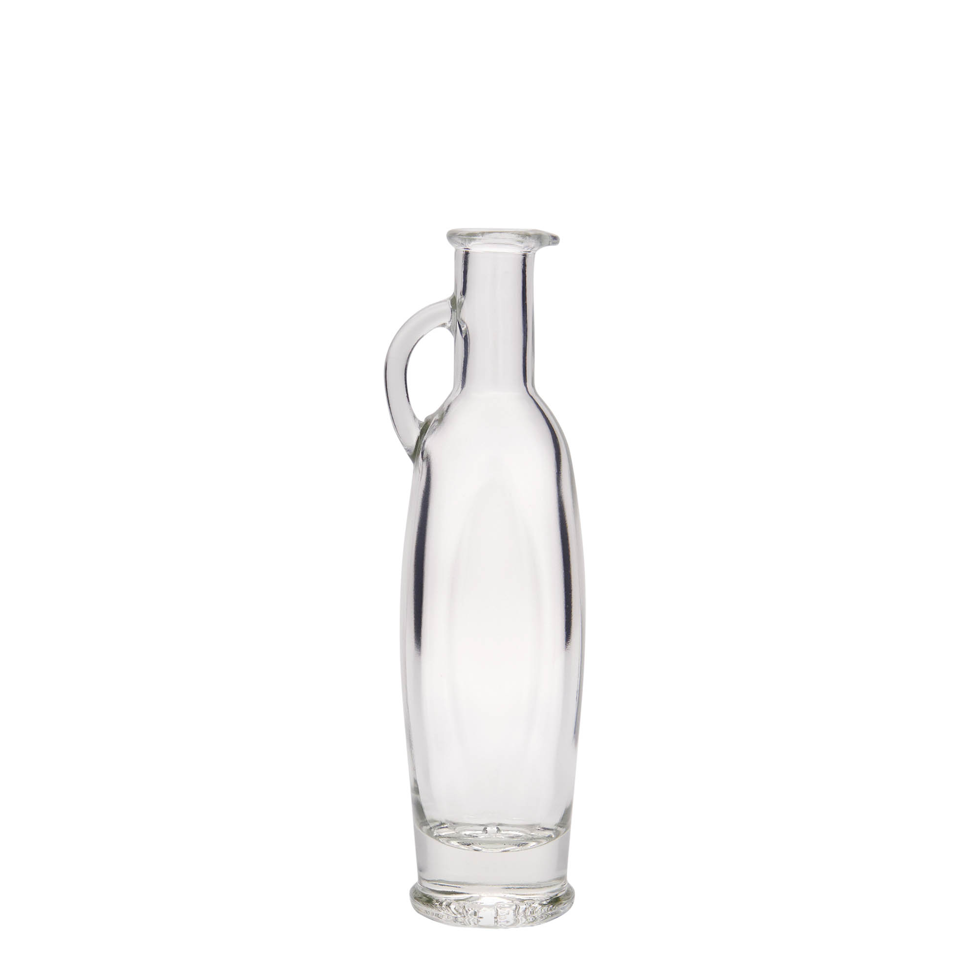 100 ml staklena boca 'Eleganta', ovalna, otvor: čep
