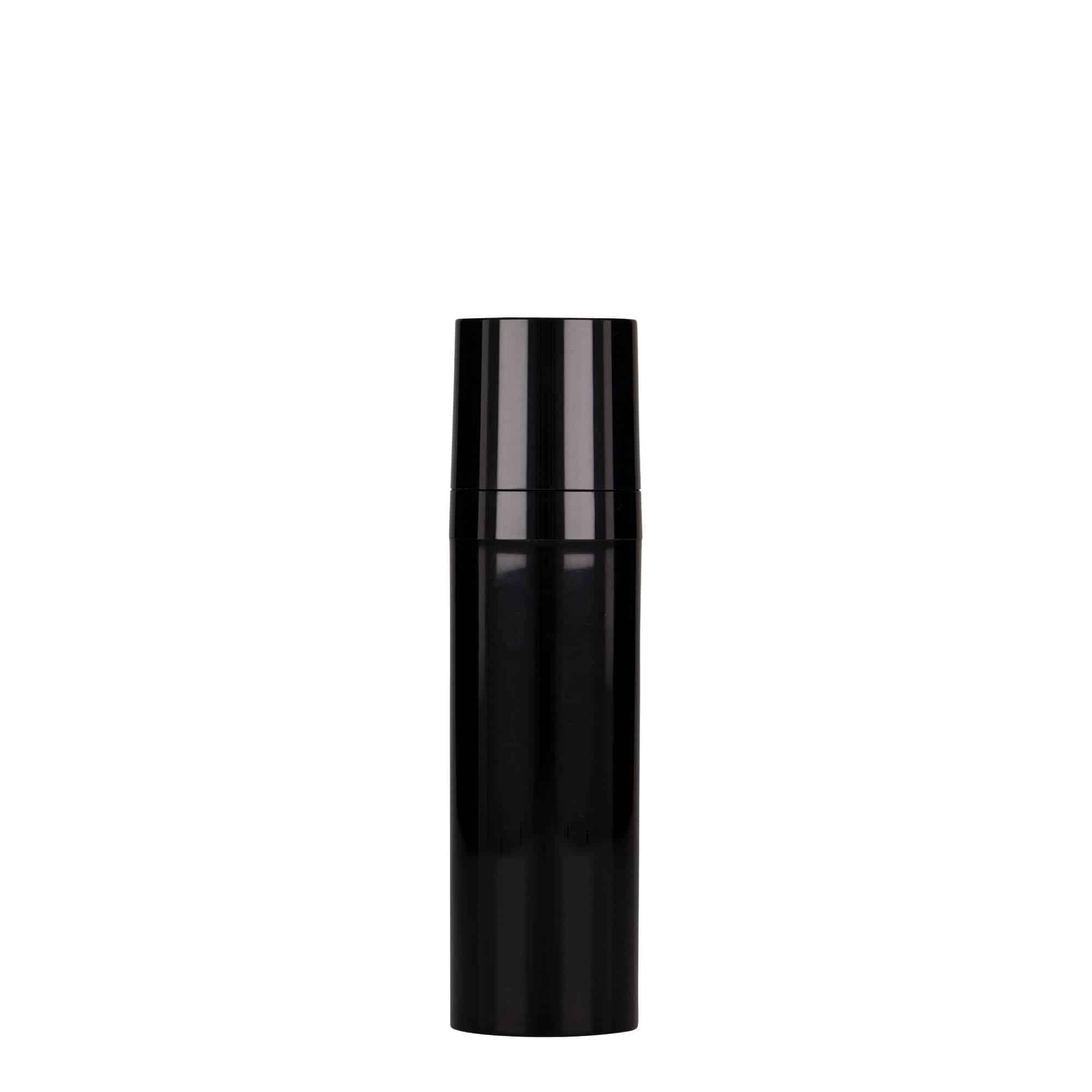 Dispenzer bez zraka 30 ml 'Micro', PP plastika, crna