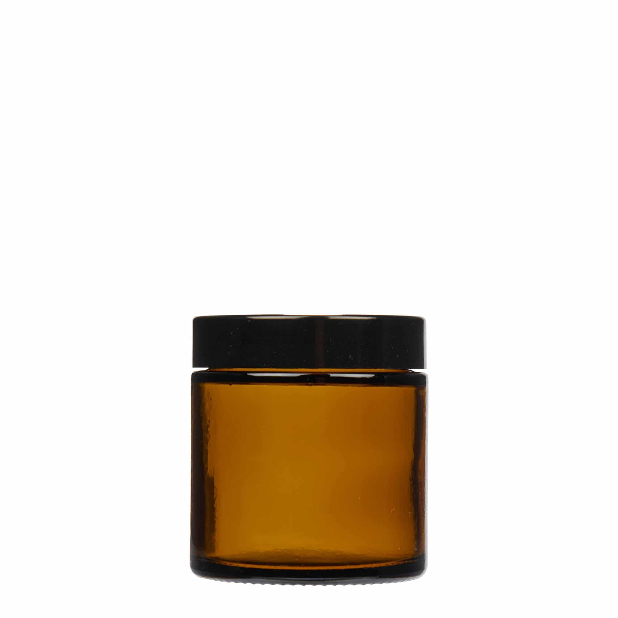 Teglica 120 ml 'Brown Line', staklo, smeđa, otvor: Navojni zatvarač