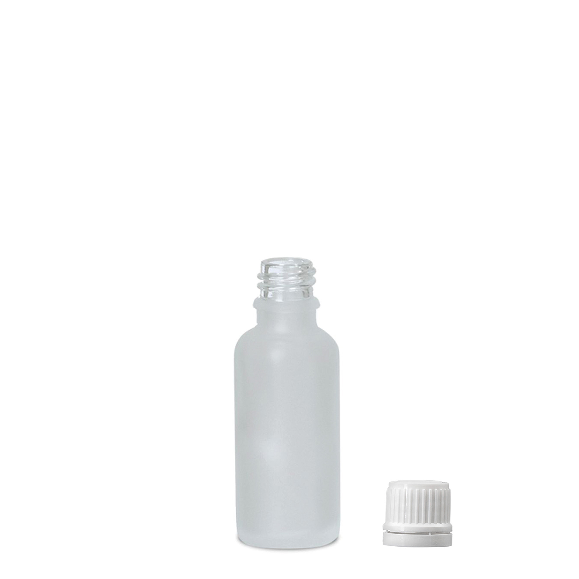 30 ml medicinska bočica, staklena, matirana, otvor: DIN 18