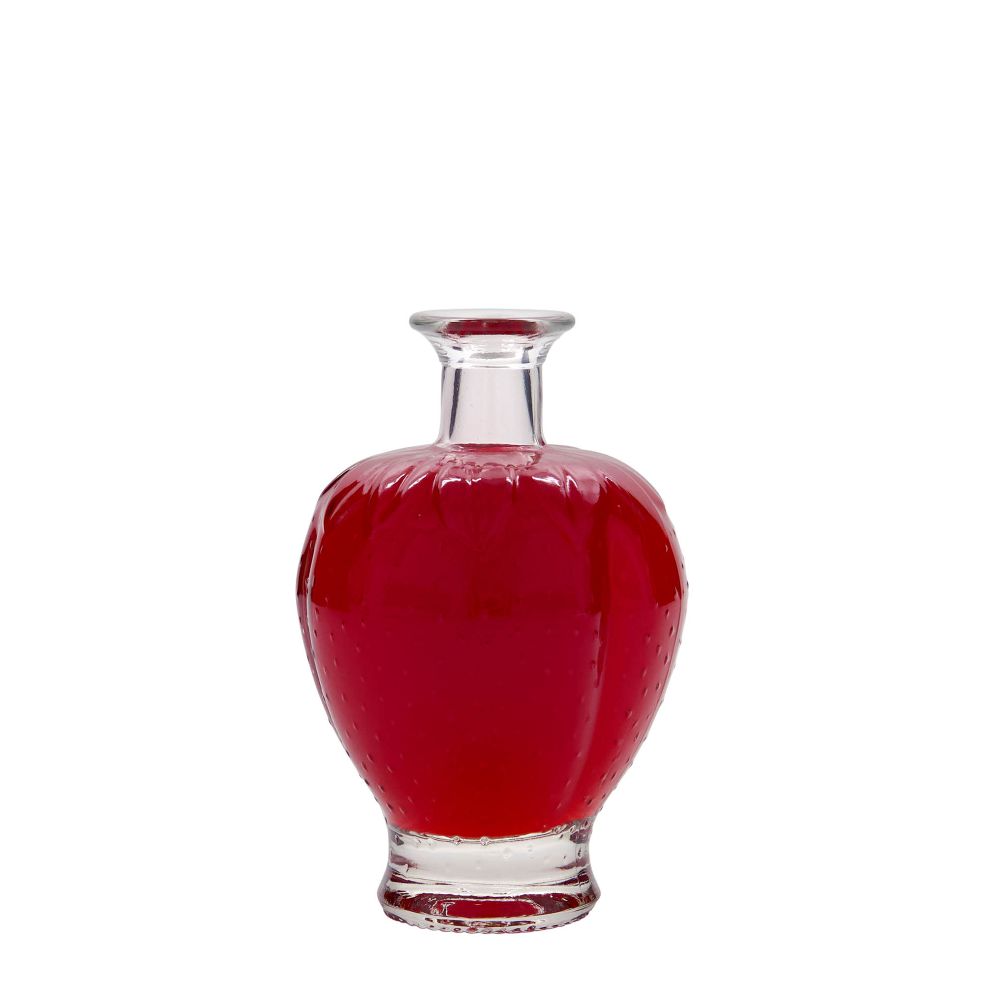 200 ml staklena boca 'Jagoda', otvor: plutani čep 200 ml staklena boca 'Jagoda', otvor: plutani čep