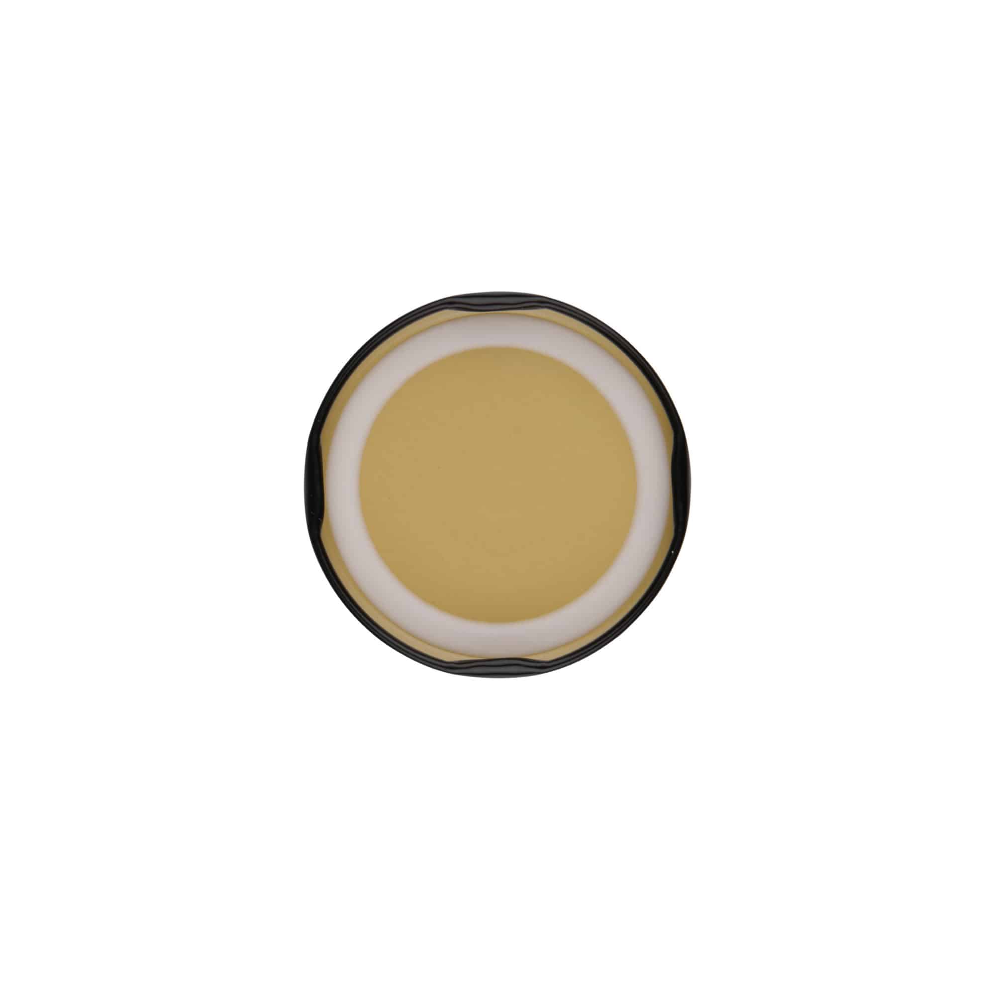 Twist-Off-čep, lim, crni, za grlo: TO 58