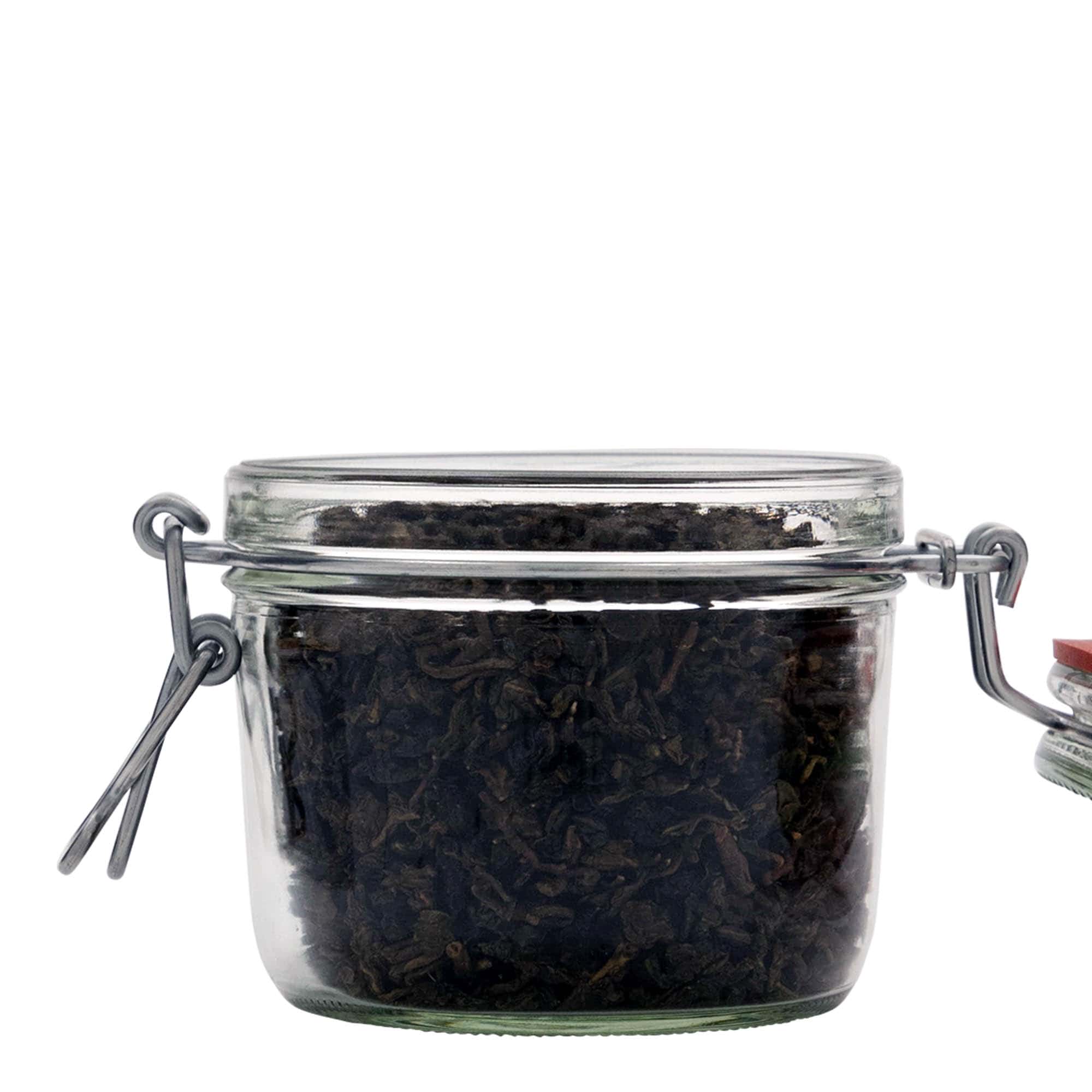 400 ml pljosnata staklena tegla sa žičanim zatvaračem, otvor: žičani zatvarač 400 ml pljosnata staklena tegla sa žičanim zatvaračem, otvor: žičani zatvarač