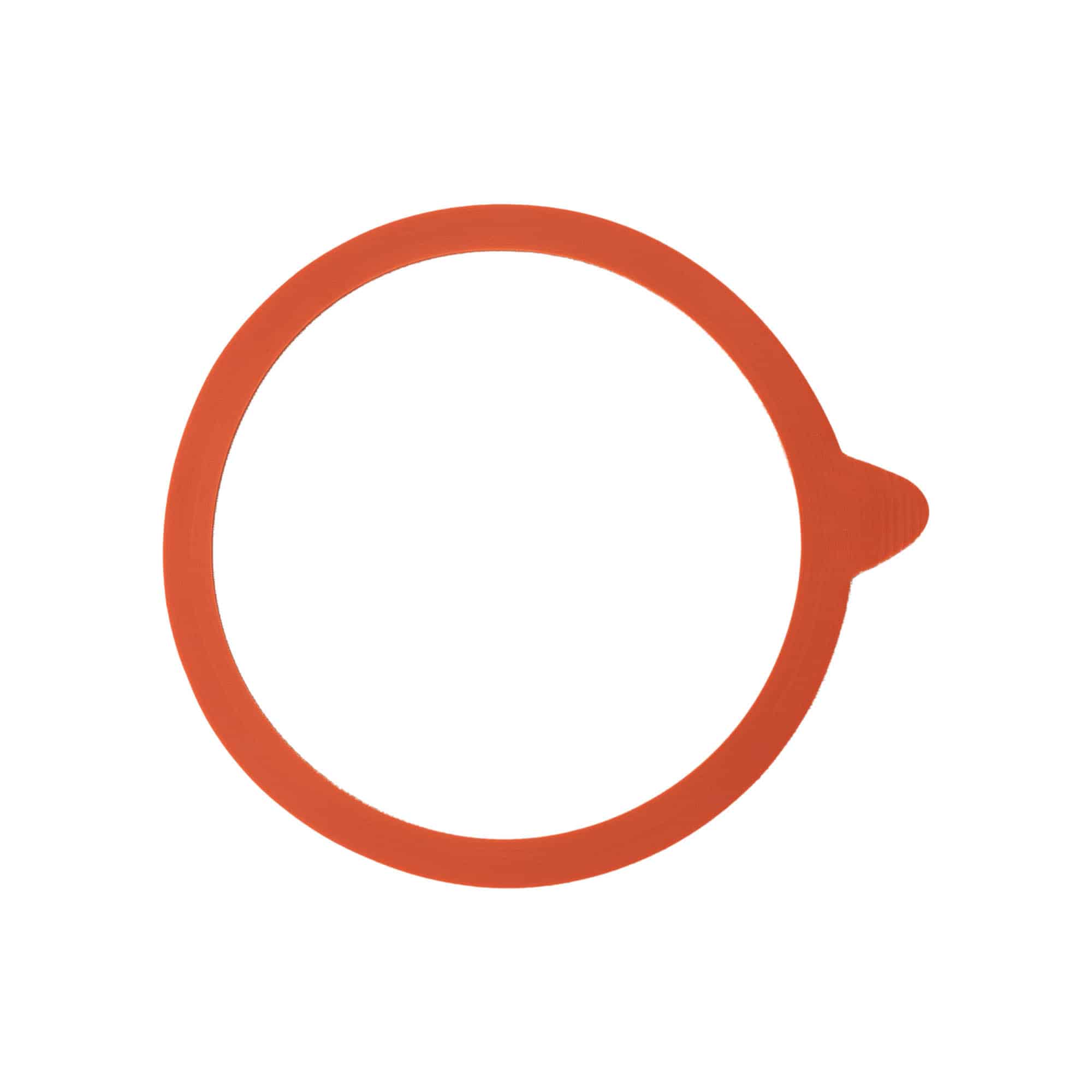 WECK-prsten za konzerviranje RR100 #, crveni, otvor: okrugli rub