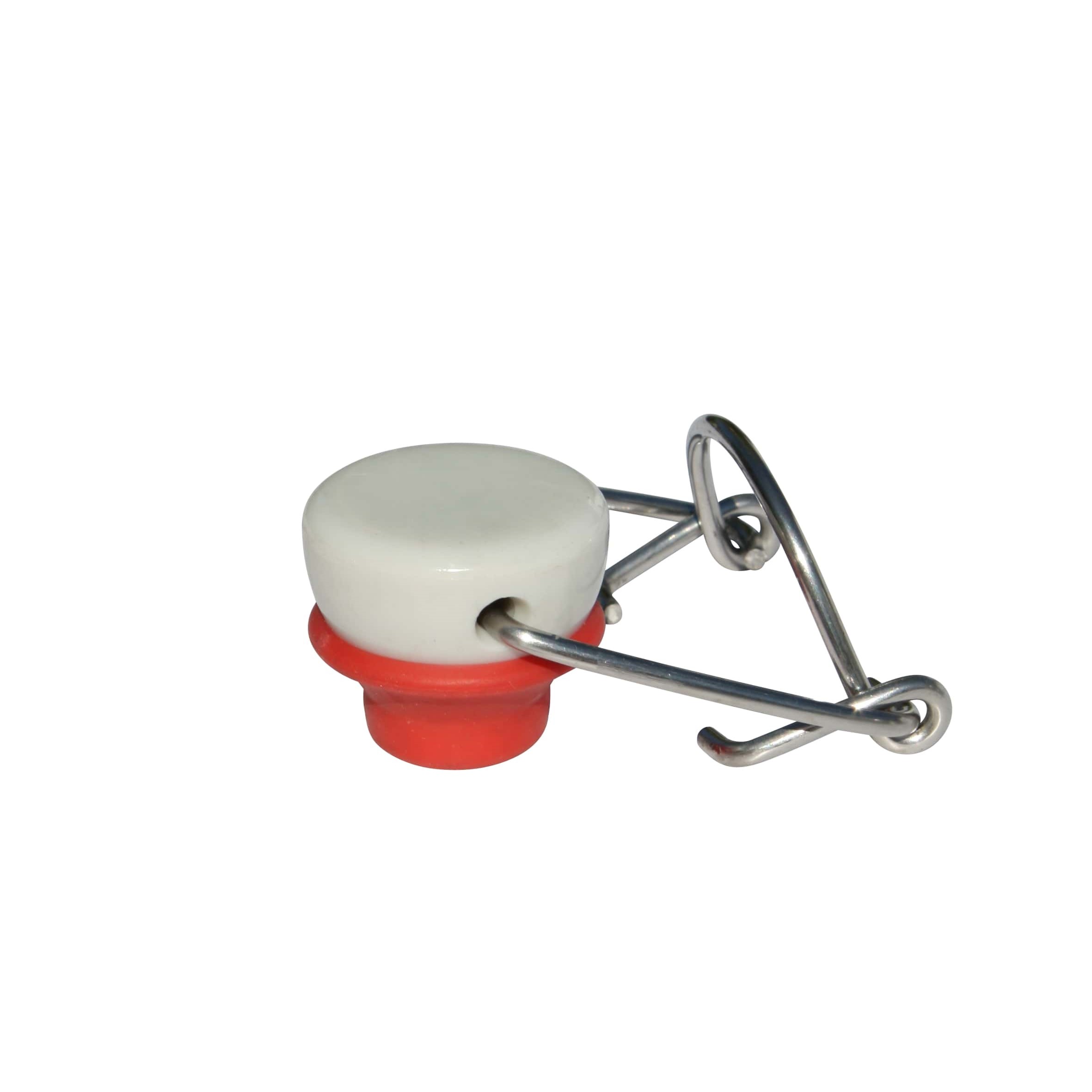 Specijalna veličina kopče za glačalo, plastika, crveno-bijela Specijalna veličina kopče za glačalo, plastika, crveno-bijela