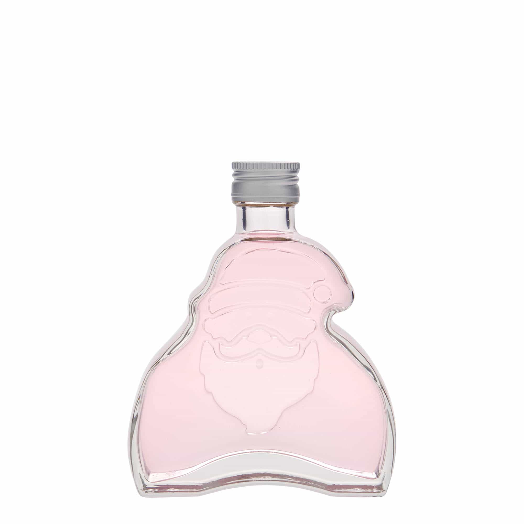 Staklena flaša 200 ml 'Santa Claus', otvor: PP 28