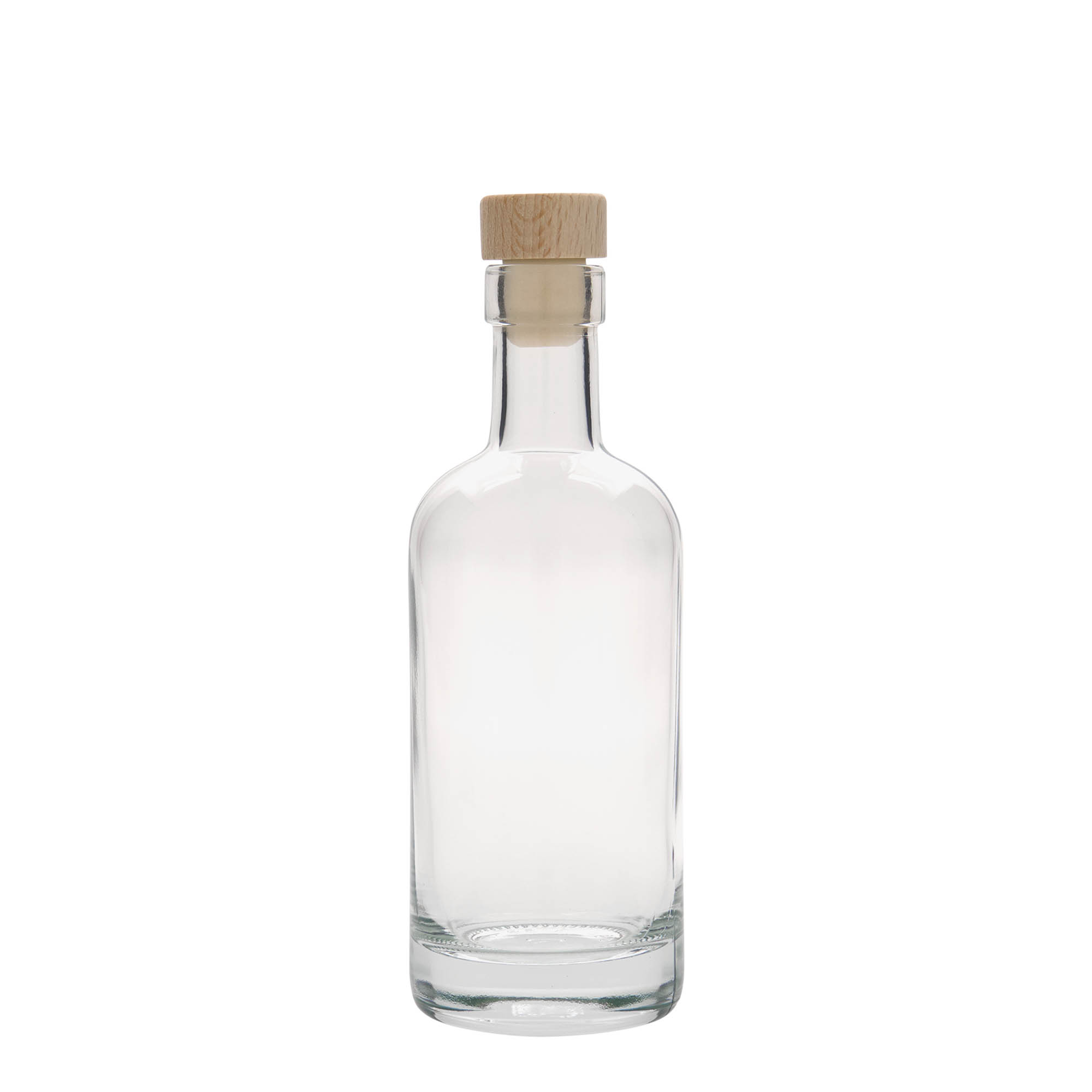 250 ml staklena boca 'Linea Uno', otvor: plutani čep 250 ml staklena boca 'Linea Uno', otvor: plutani čep