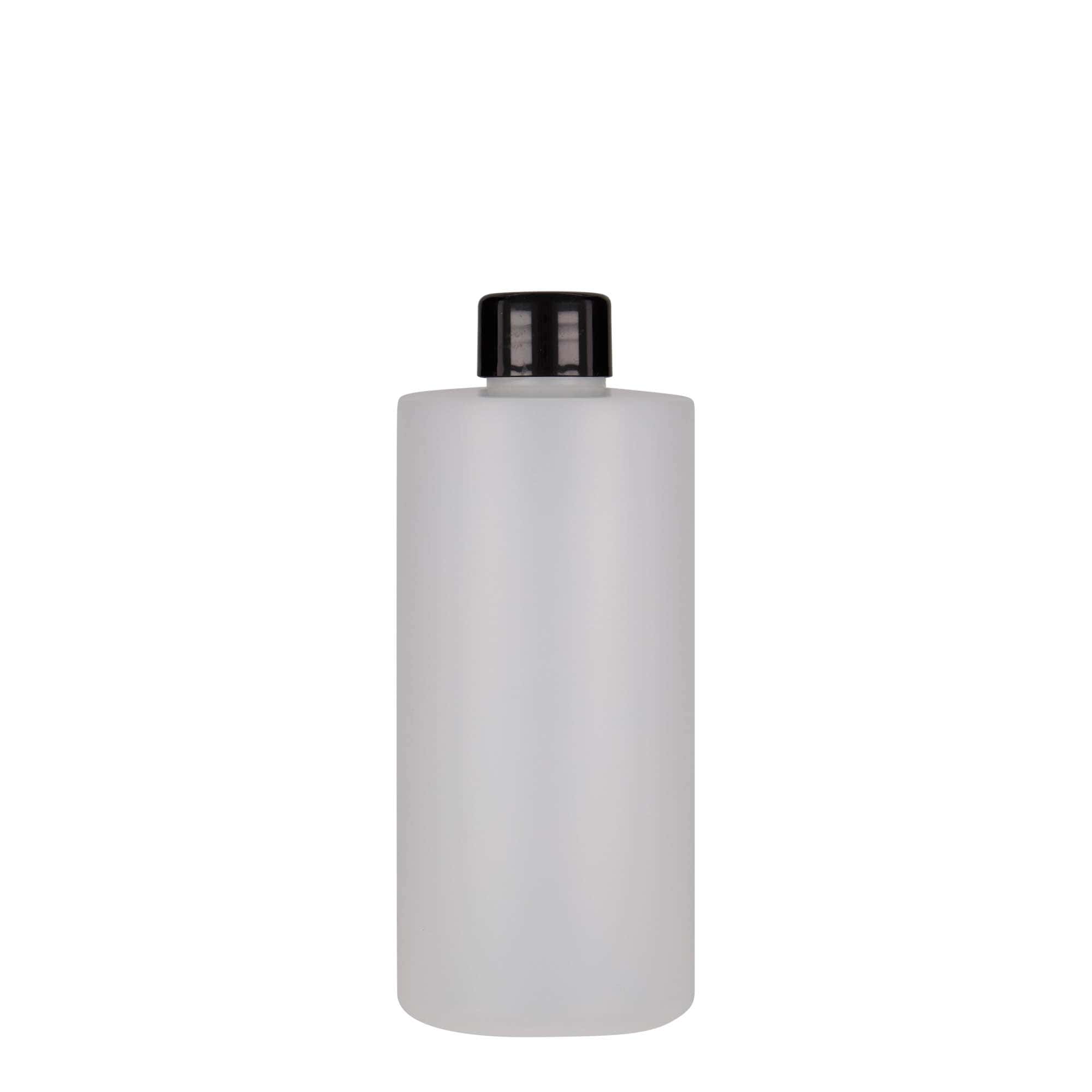 Plastična flaša 300 ml 'Pipe', HDPE, bijela, otvor: GPI 24/410