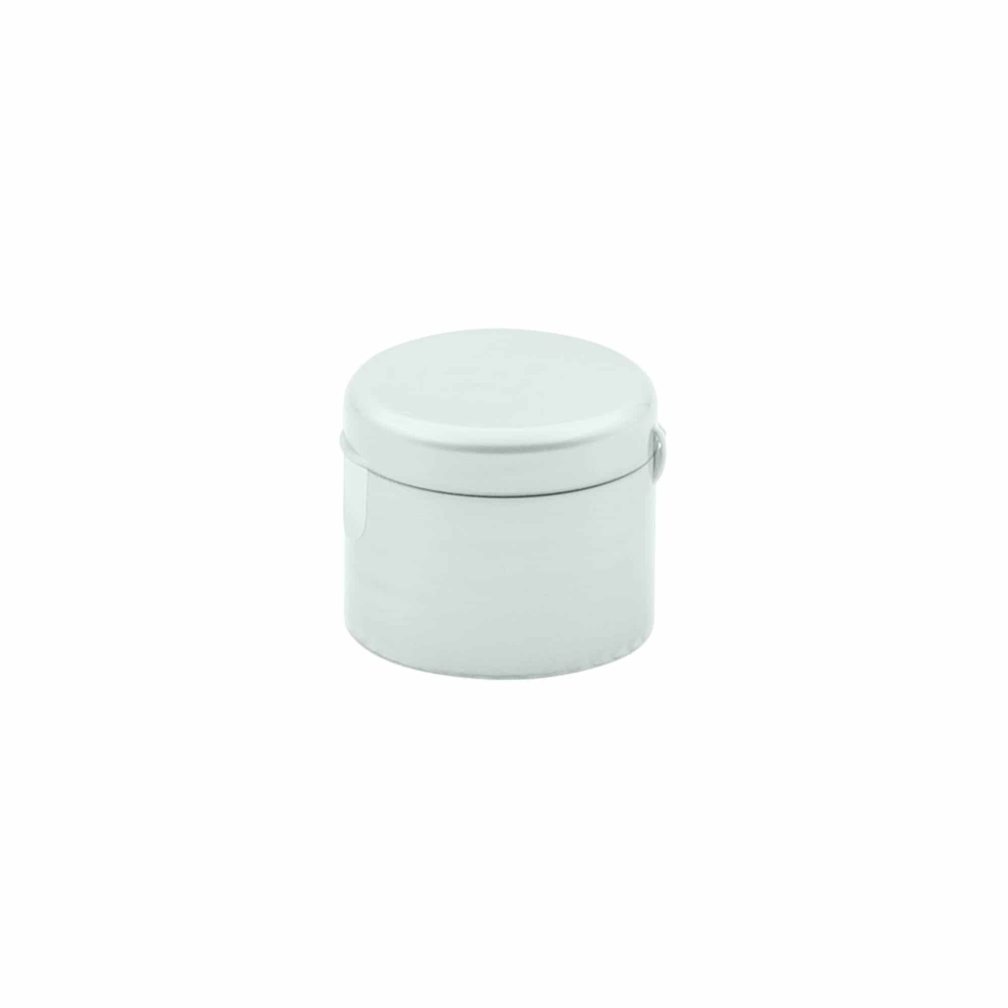 Zatvarač sa navojem, preklopni šarnir, PP-plastika, srebrna, za otvor: 24/410 Zatvarač sa navojem, preklopni šarnir, PP-plastika, srebrna, za otvor: 24/410