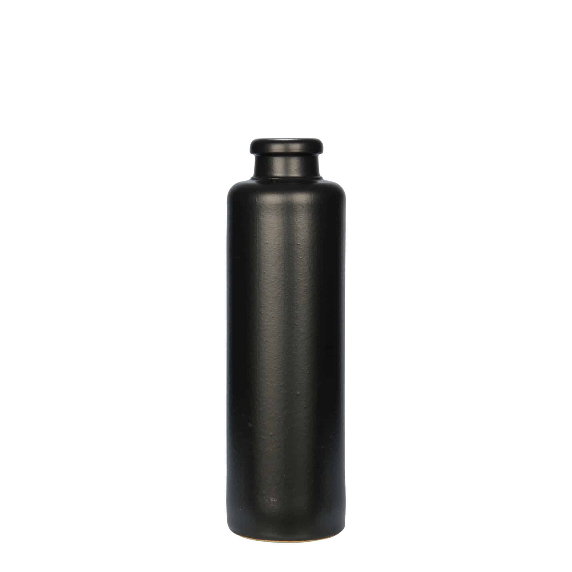 Glineni vrč 200 ml, keramika, crna, otvor: Pluto Glineni vrč 200 ml, keramika, crna, otvor: Pluto