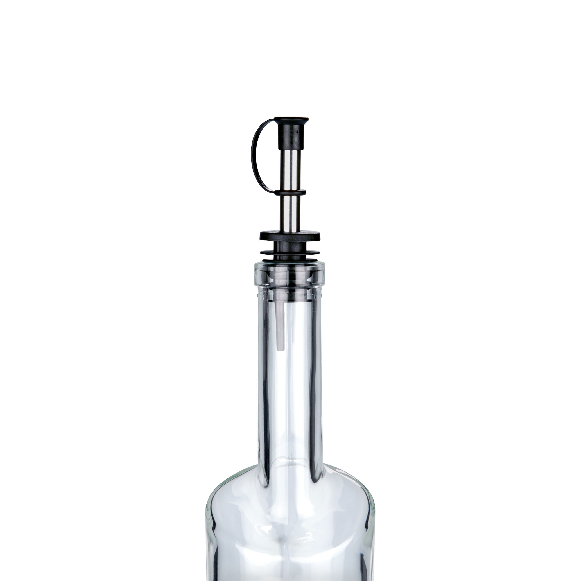Inox izljev sa poklopcem, nehrđajući čelik, srebrni