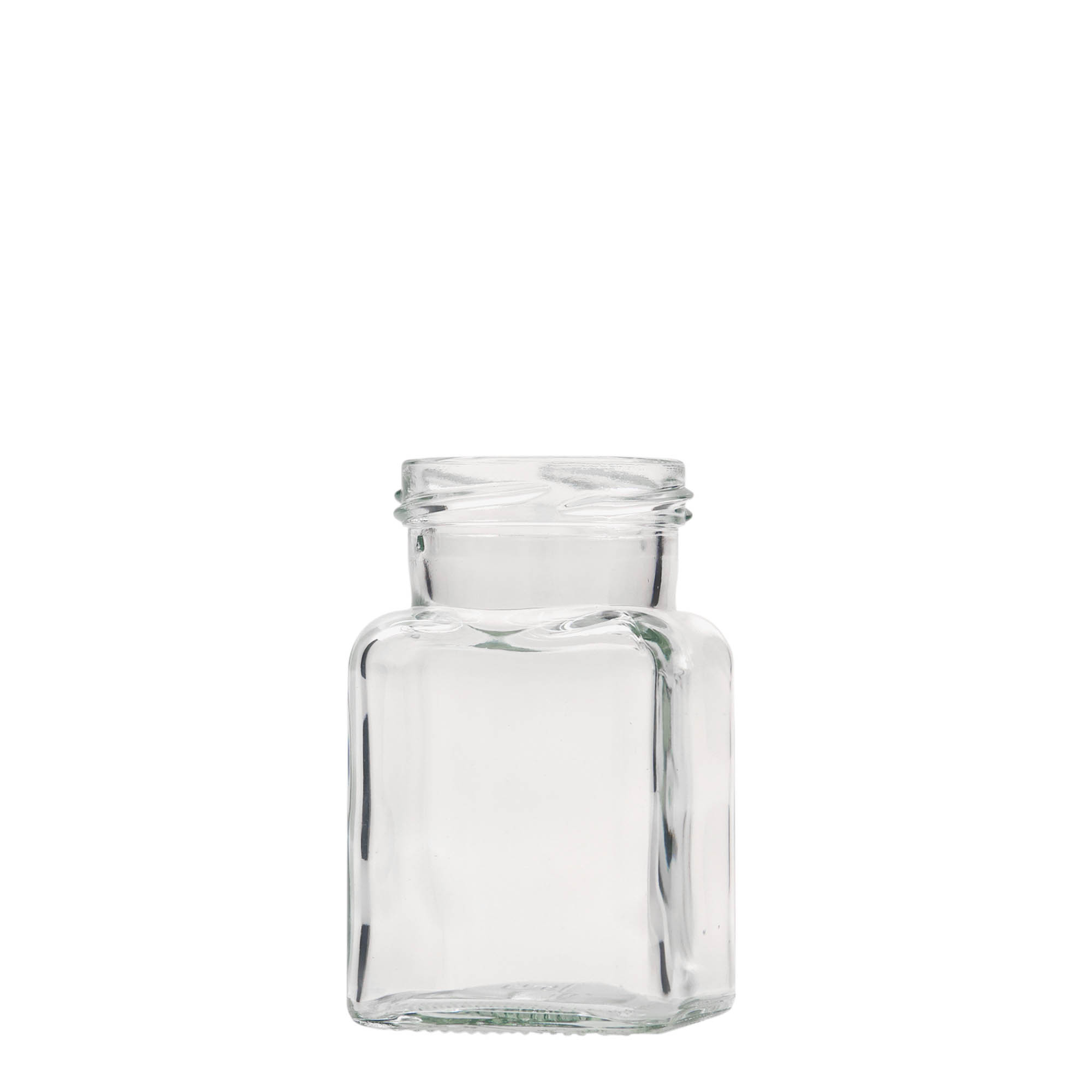 Četverougla staklenka 150 ml, otvor: Twist-Off (TO 53)