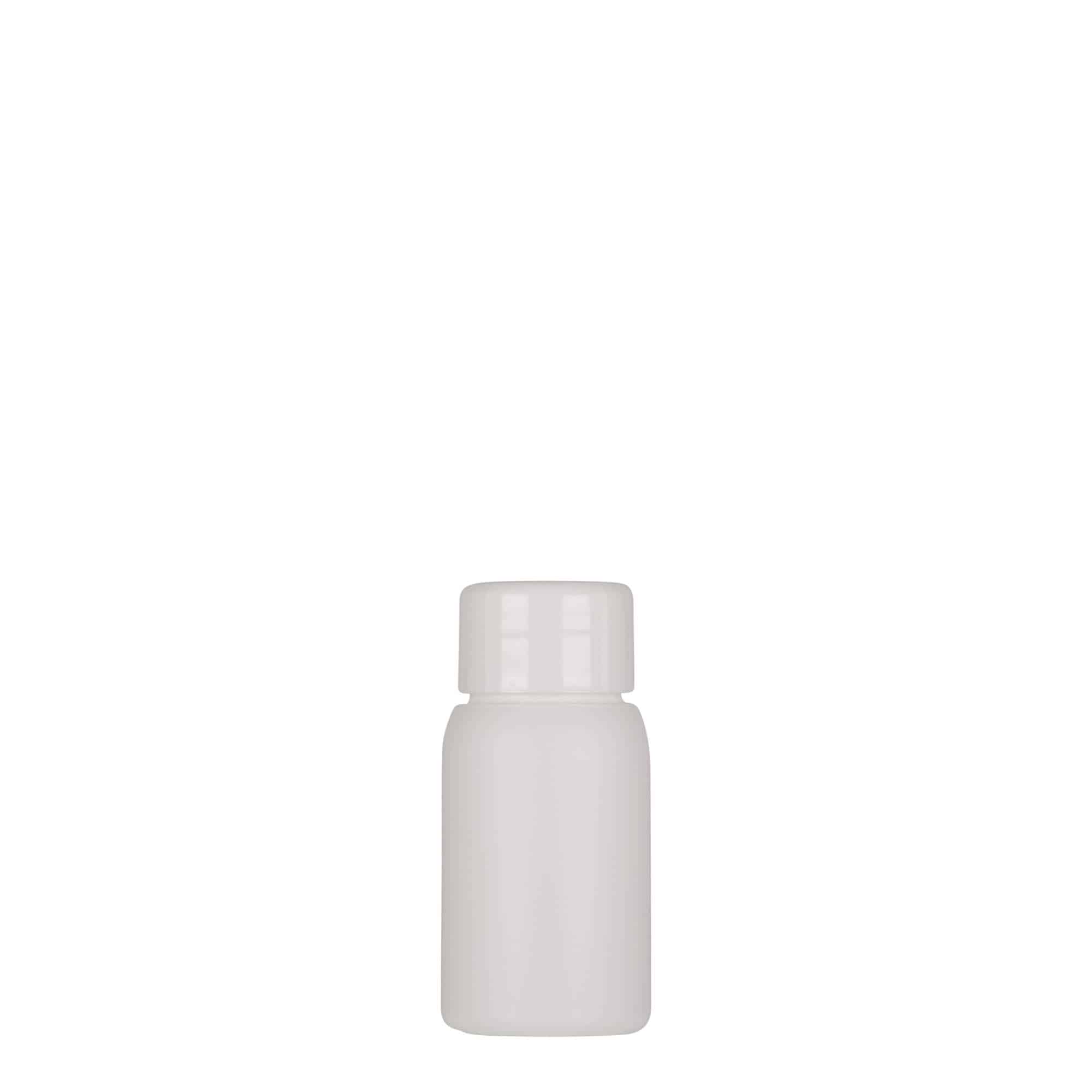 30 ml plastična bočica „Tuffy“, HDPE, bijela, grlo: 24/410