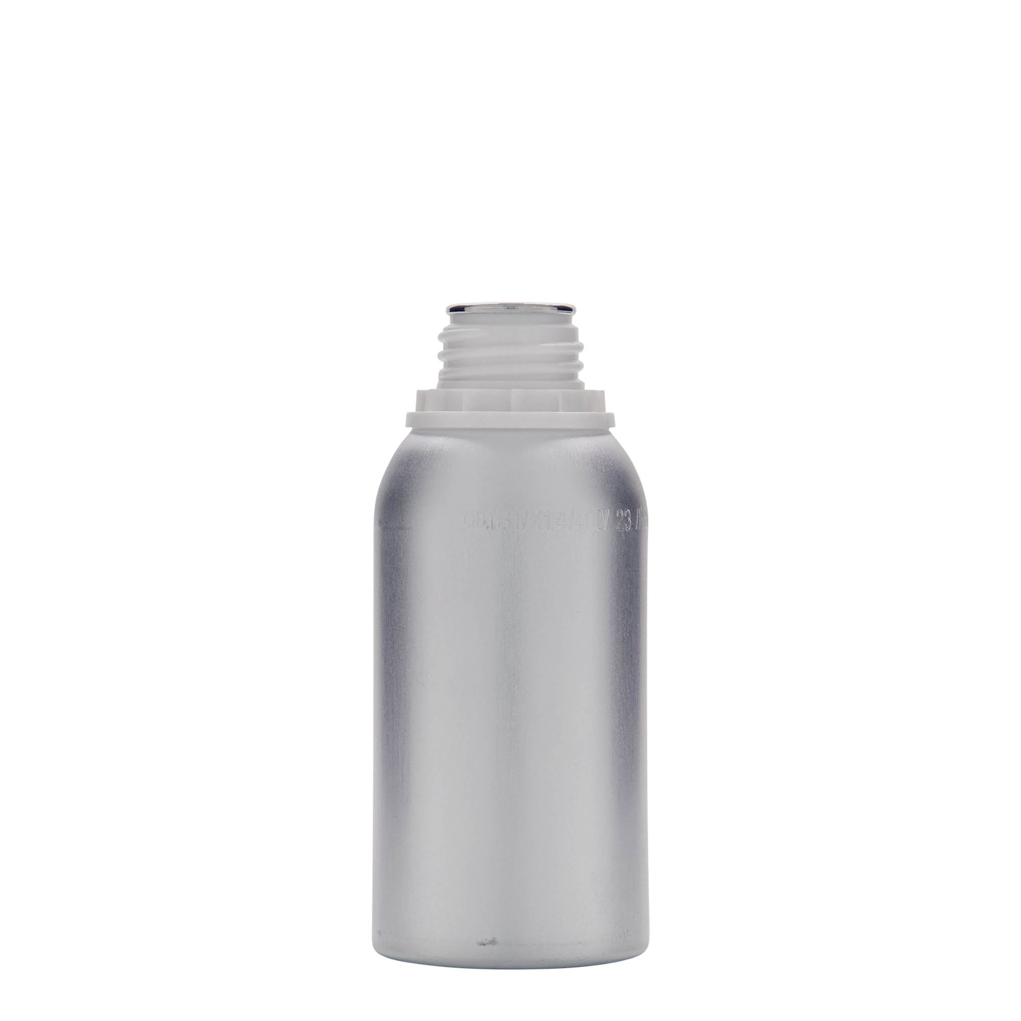 Aluminijumska flaša 275 ml, metal, srebrna, otvor: DIN 32