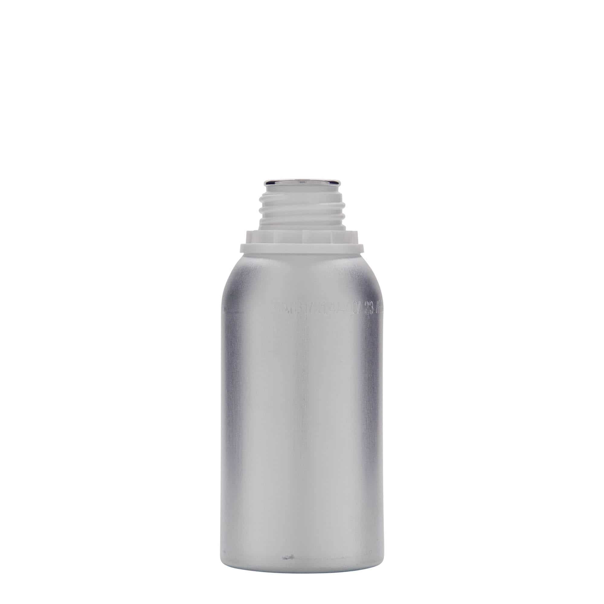 Aluminijumska flaša 275 ml, metal, srebrna, otvor: DIN 32