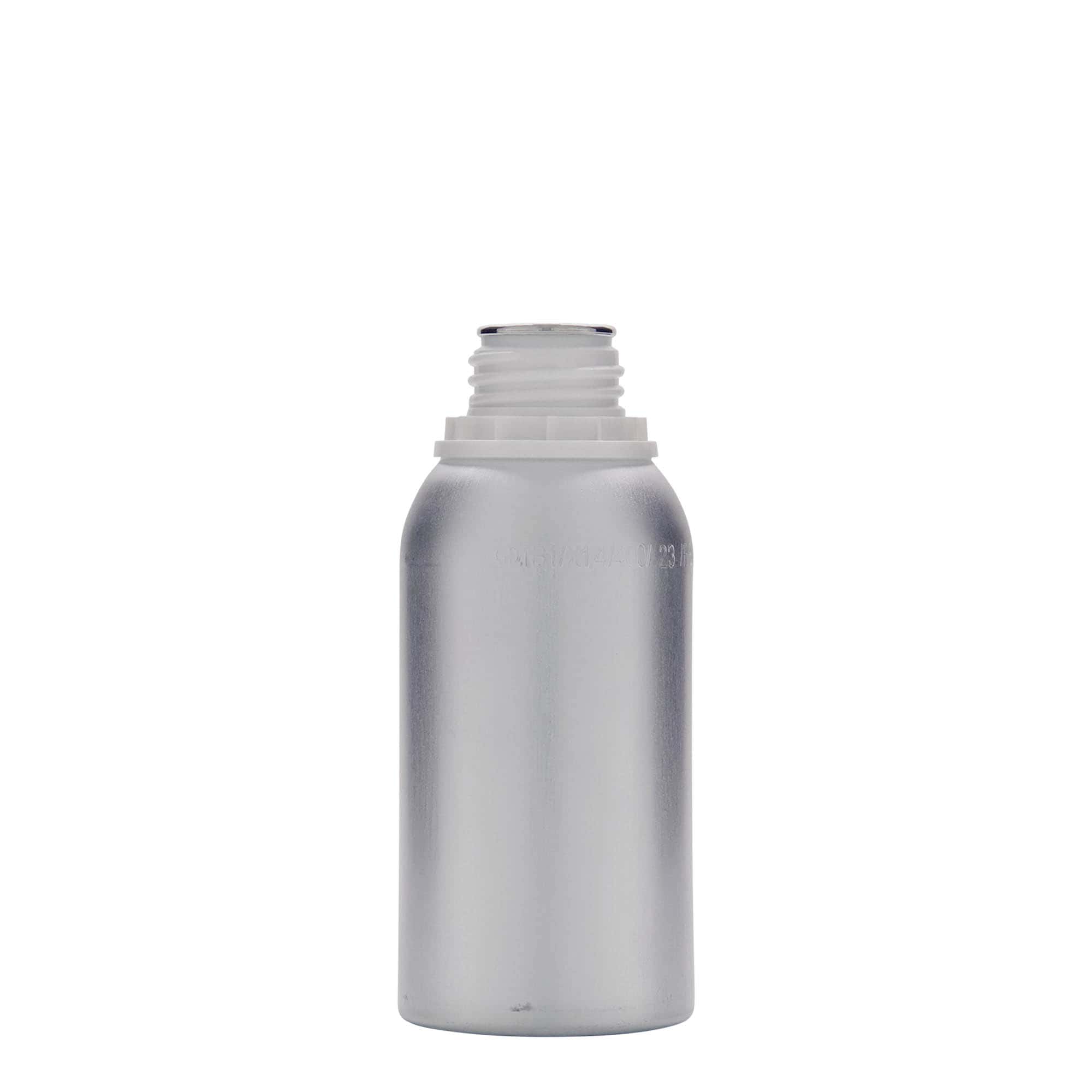 275 ml aluminijska boca, metal, srebrna, grlo: DIN 32