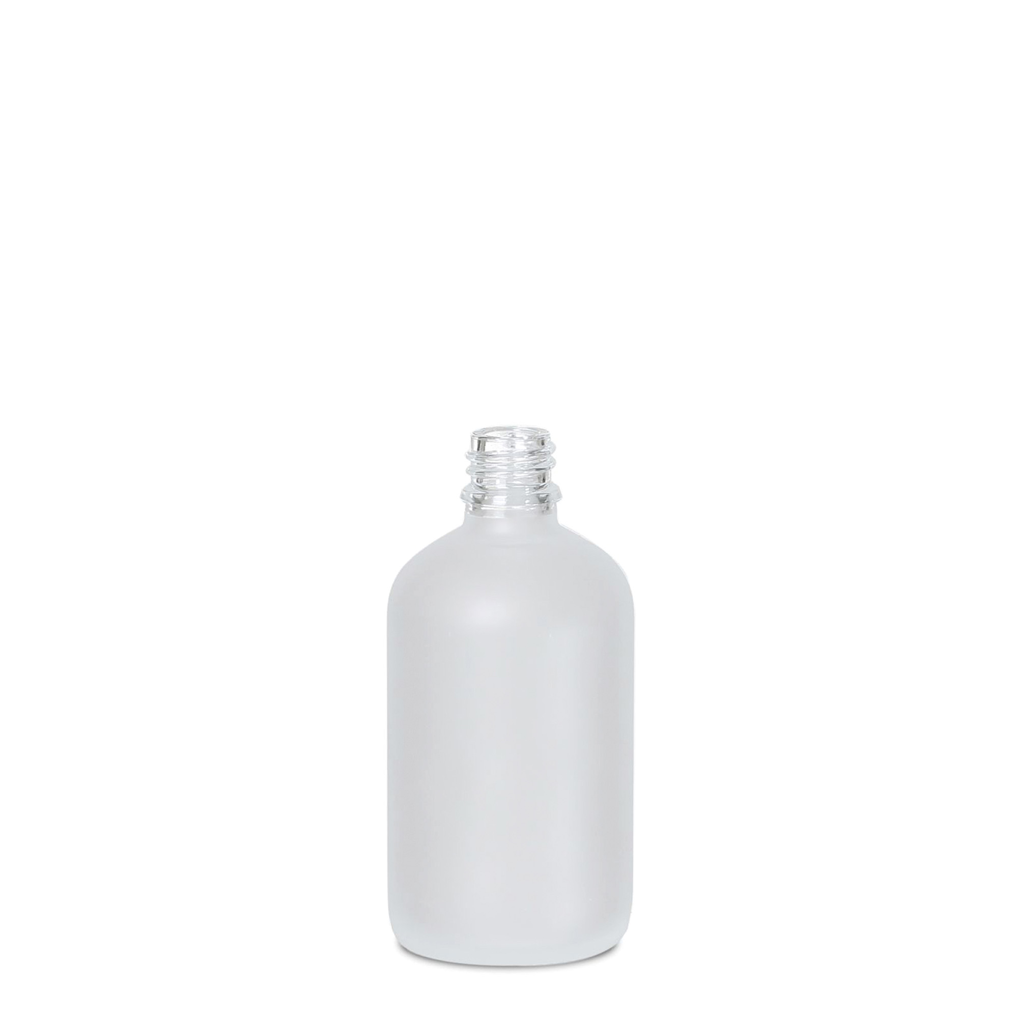 100 ml medicinska bočica, staklena, matirana, grlo: DIN 18 100 ml medicinska bočica, staklena, matirana, grlo: DIN 18