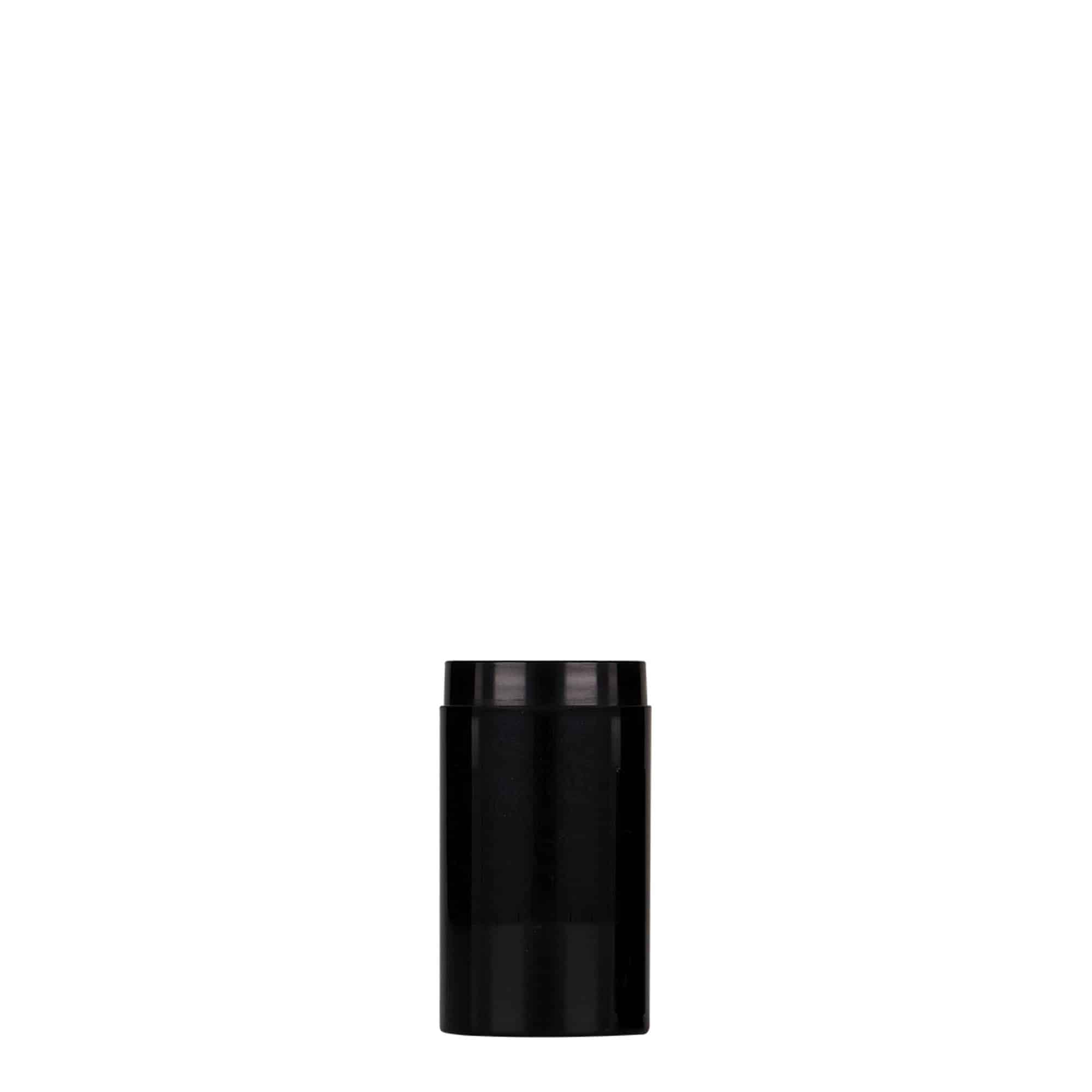 15 ml Airless dozirnik „Micro“, PP-plastika, crni