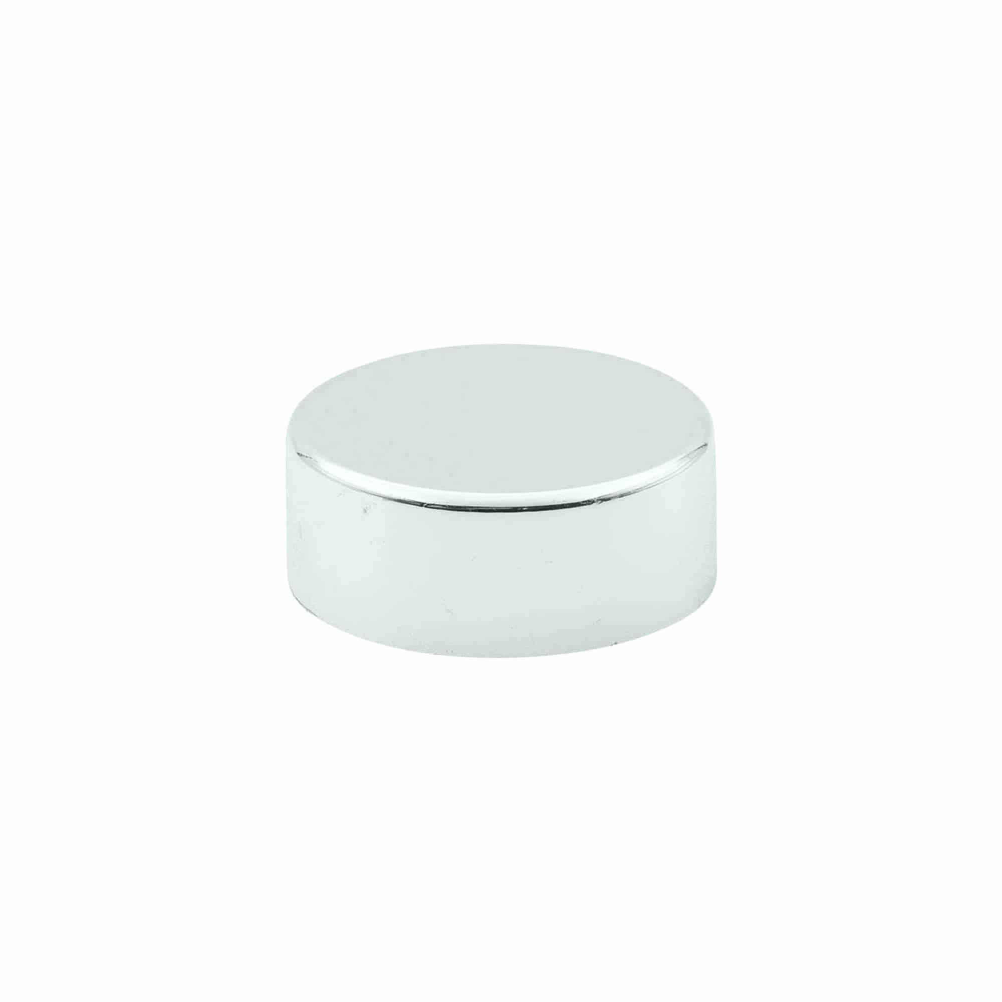 Navojni zatvarač, ABS plastika, srebrna, za otvor: GPI 33/400 Navojni zatvarač, ABS plastika, srebrna, za otvor: GPI 33/400