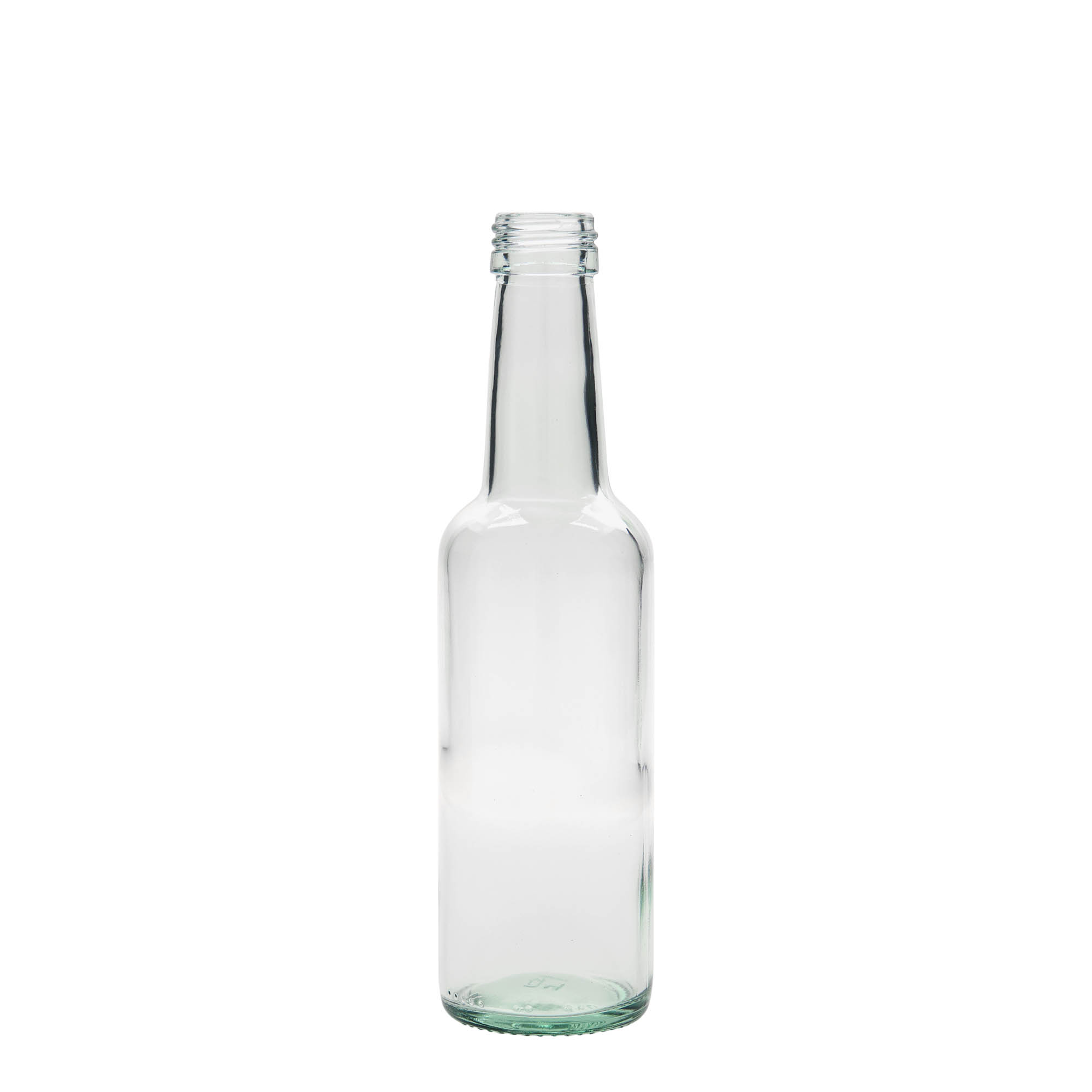 250 ml staklena boca s ravnim vratom, otvor: PP 28 250 ml staklena boca s ravnim vratom, otvor: PP 28