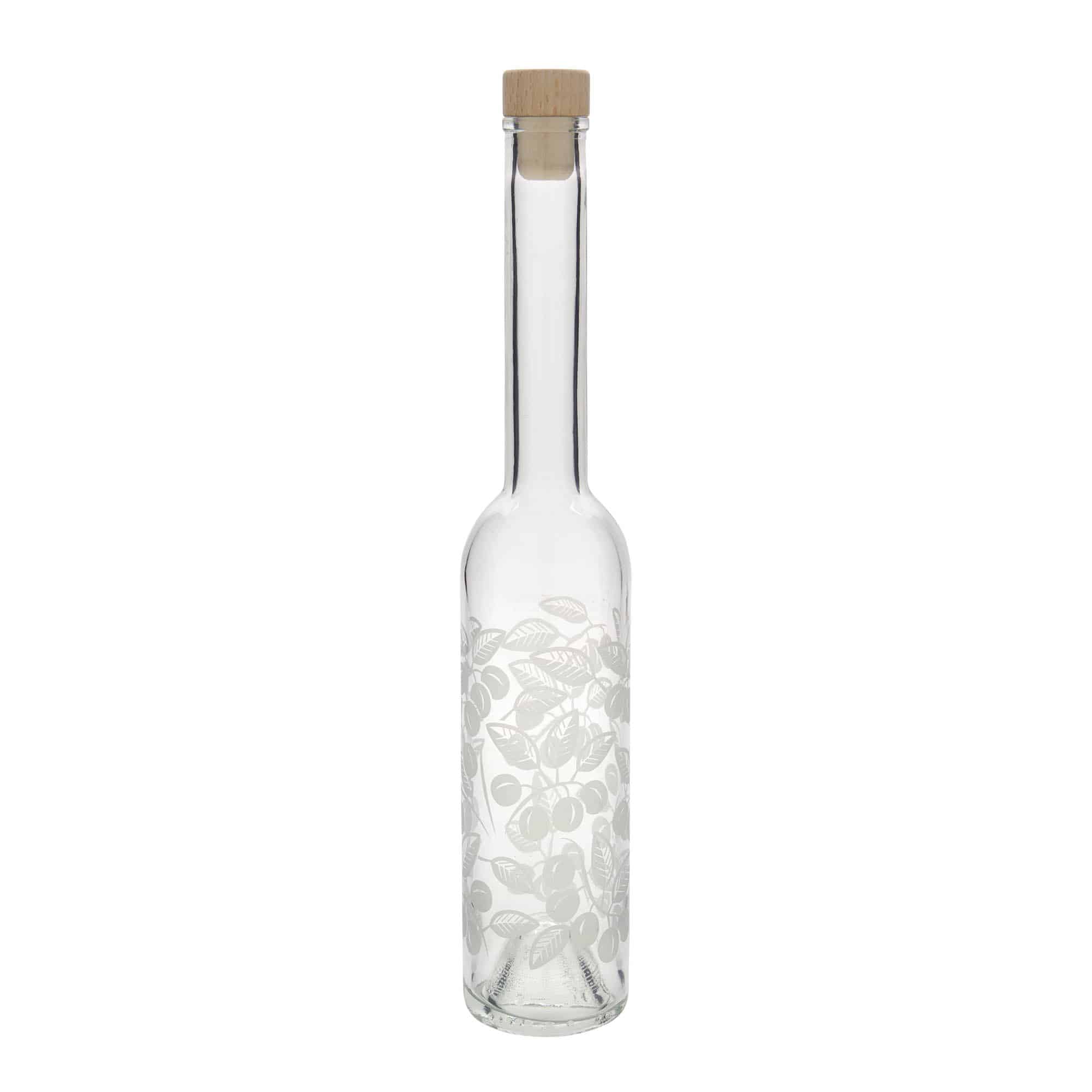 350 ml staklena boca 'Opera', motiv: šljive mirabelle, grlo: čep