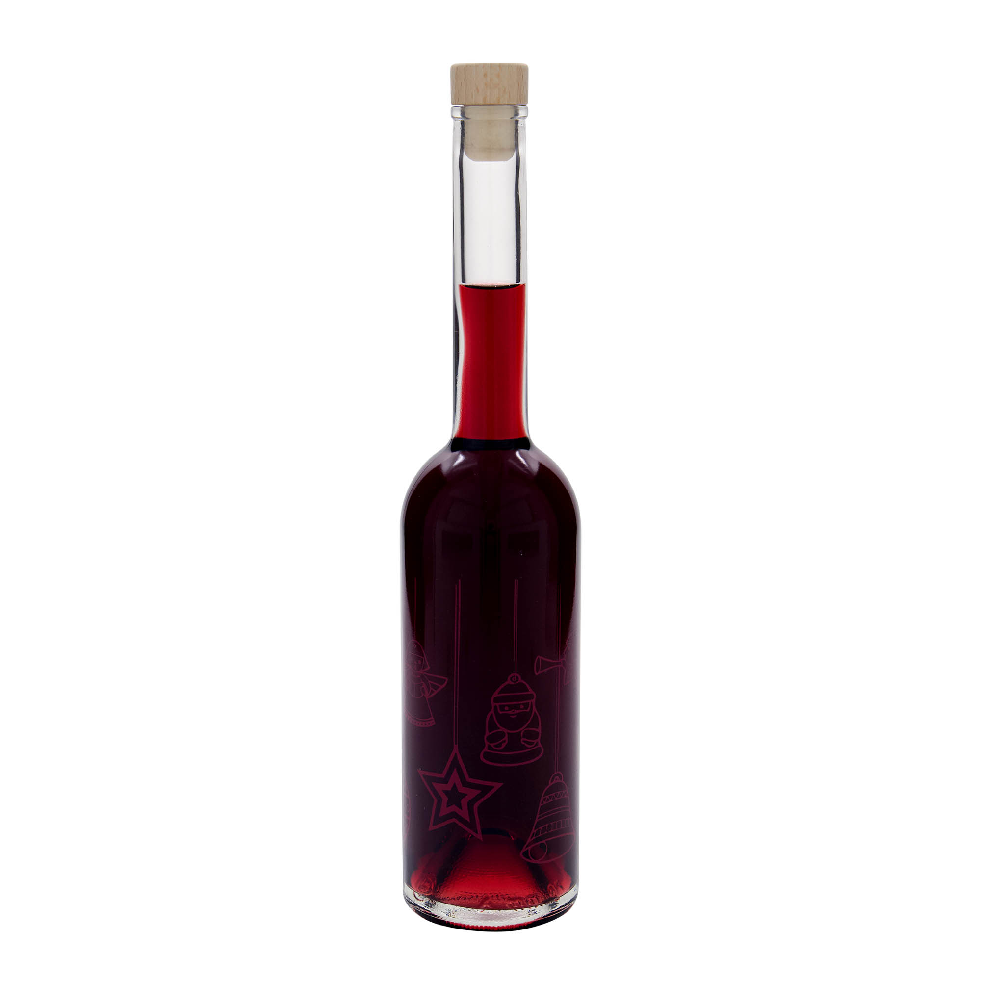 500 ml staklena boca 'Opera', motiv: zvijezde, grlo: pluta 500 ml staklena boca 'Opera', motiv: zvijezde, grlo: pluta