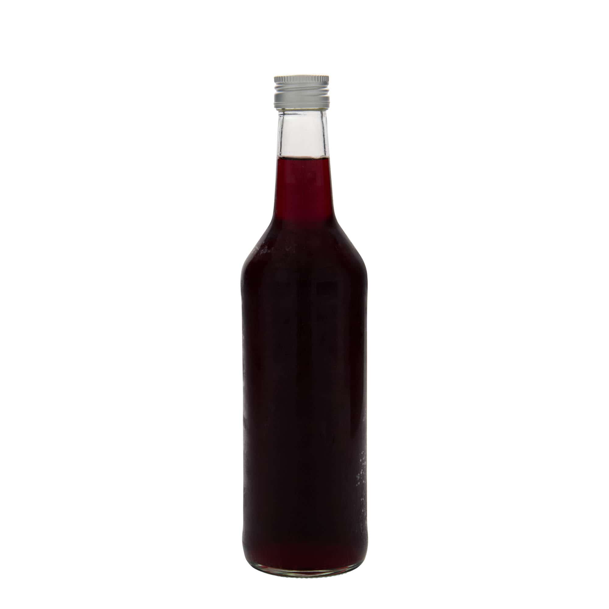 500 ml staklena boca sa ravnim vratom, otvor: PP 28