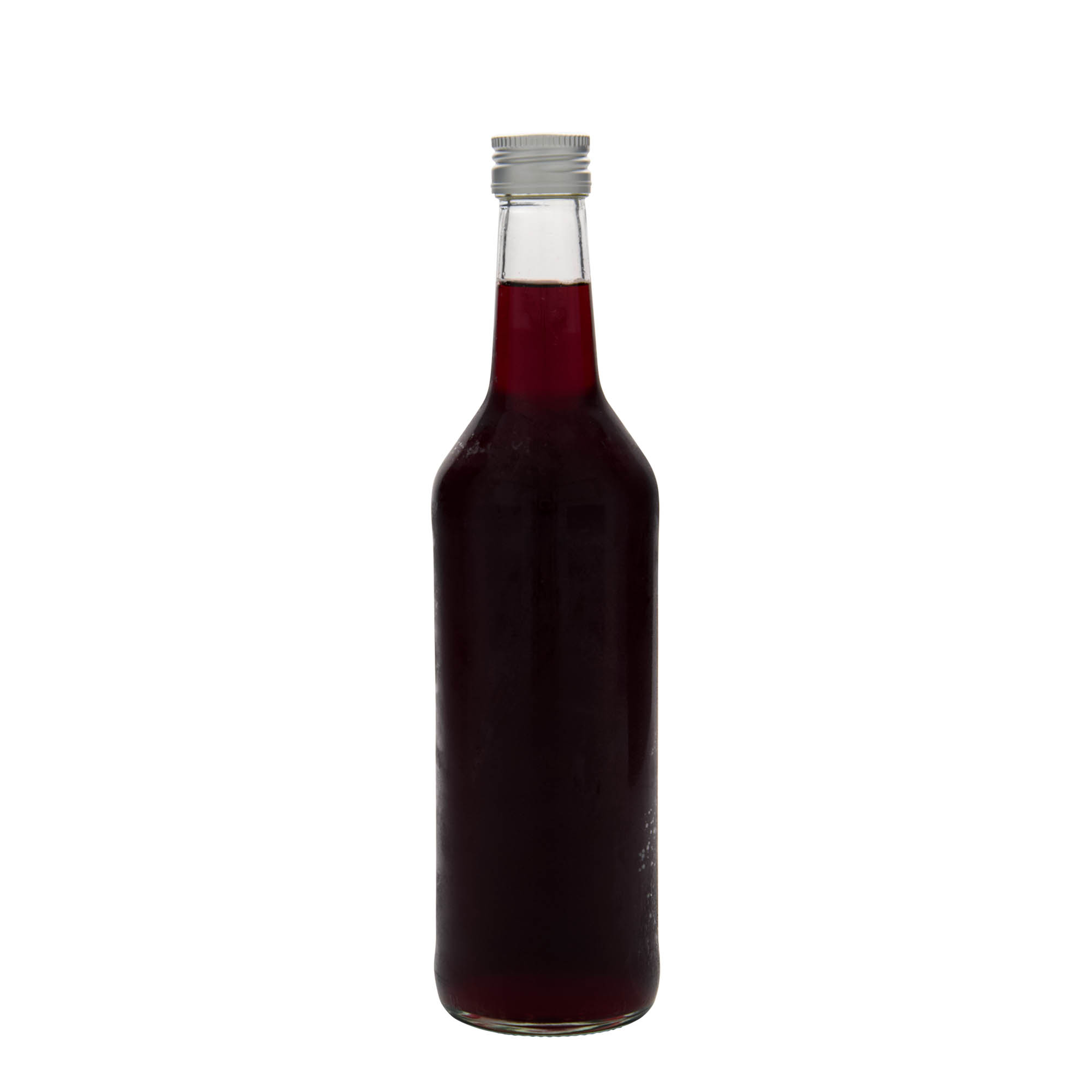 500 ml staklena boca sa ravnim vratom, otvor: PP 28