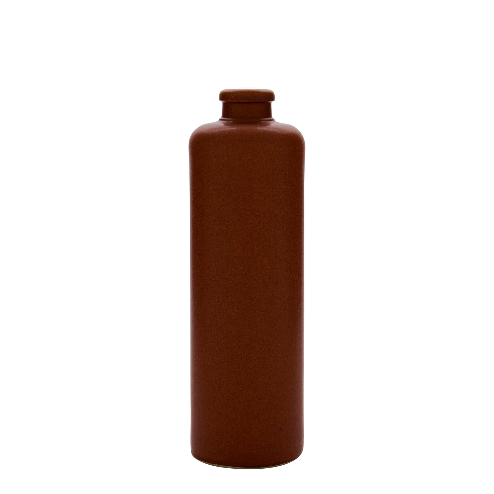 Glineni vrč 500 ml, keramika, crveno-smeđa, otvor: Pluto Glineni vrč 500 ml, keramika, crveno-smeđa, otvor: Pluto