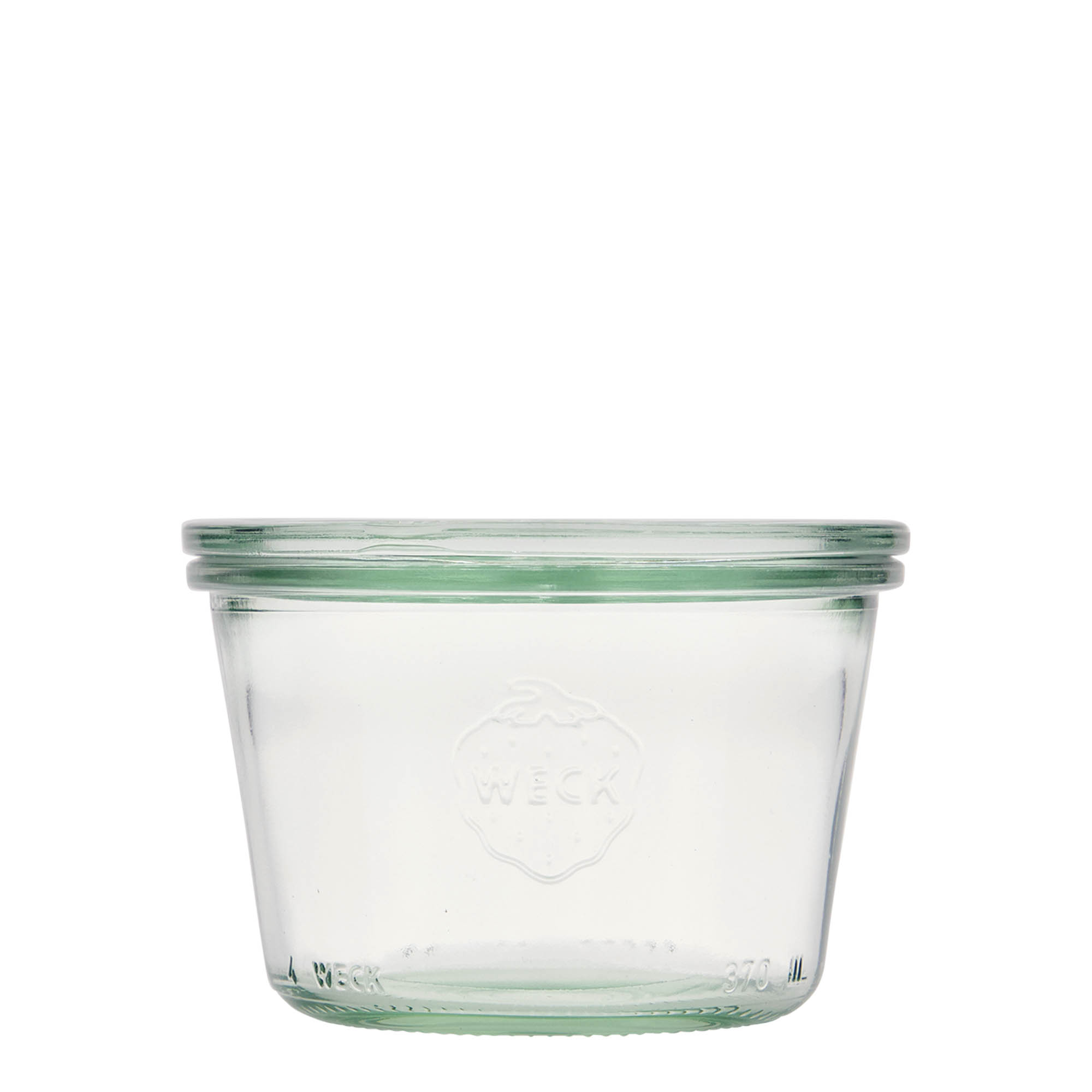 370 ml WECK-staklena tegla za prevrnuti, otvor: okrugli rub 370 ml WECK-staklena tegla za prevrnuti, otvor: okrugli rub