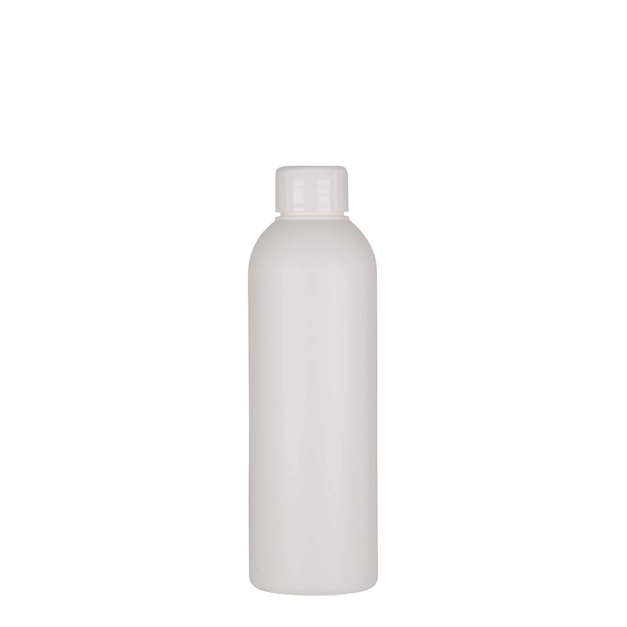 Plastična flaša 200 ml 'Tuffy', HDPE, bijela, otvor: GPI 24/410
