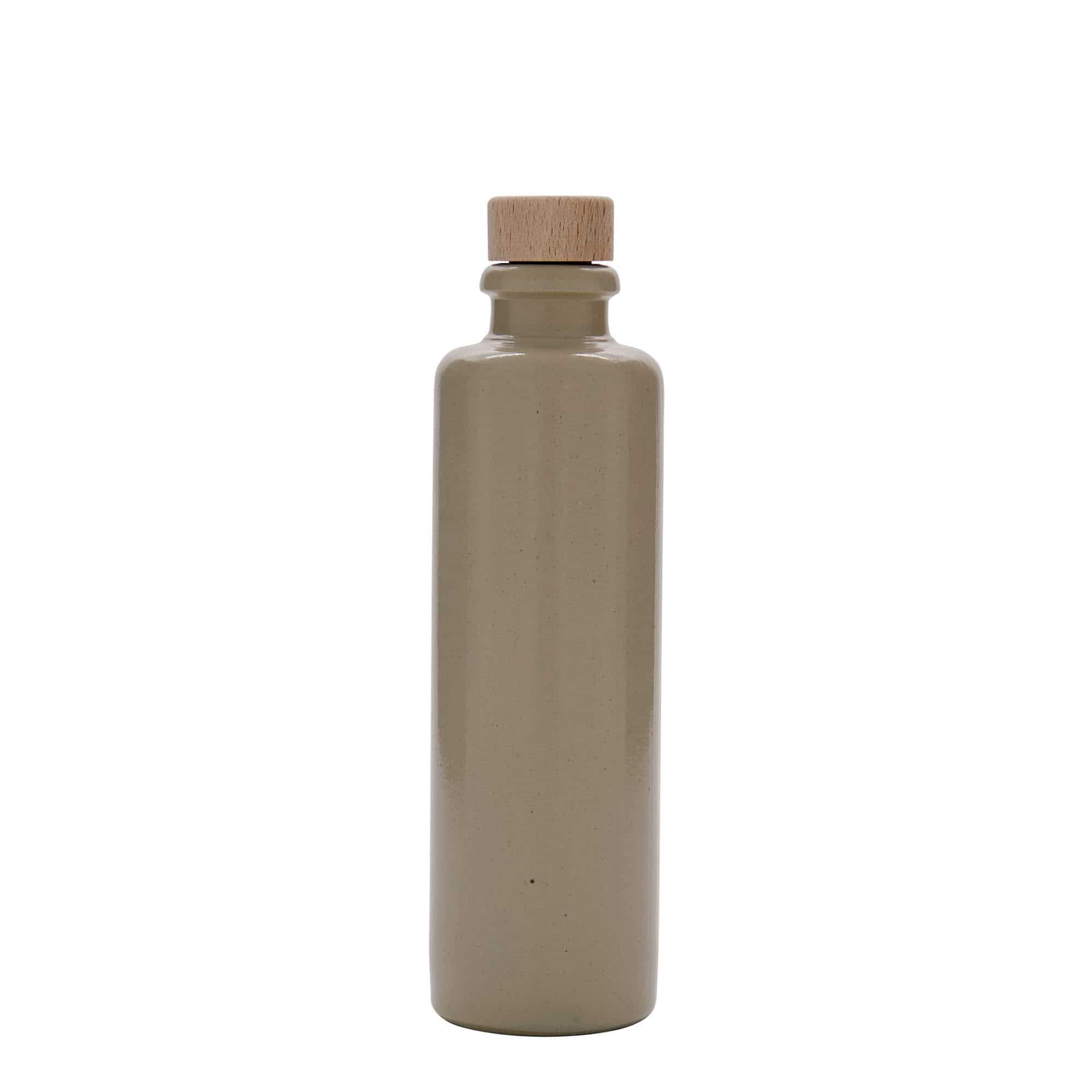 Glineni vrč 200 ml, keramika, bež, otvor: Pluto