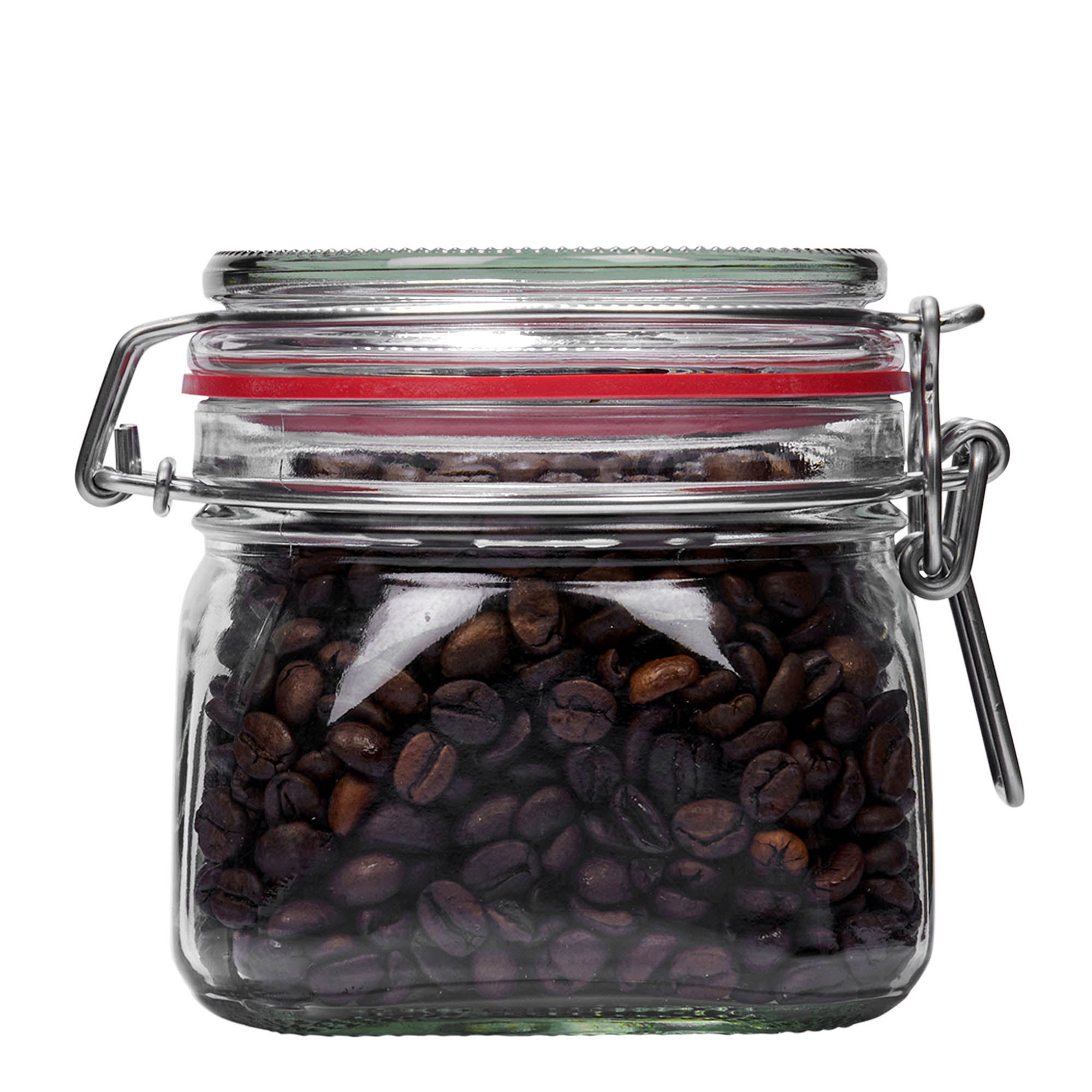 550 ml staklena tegle sa žičanim zatvaračem, kvadratna, otvor: žičani zatvarač 550 ml staklena tegle sa žičanim zatvaračem, kvadratna, otvor: žičani zatvarač