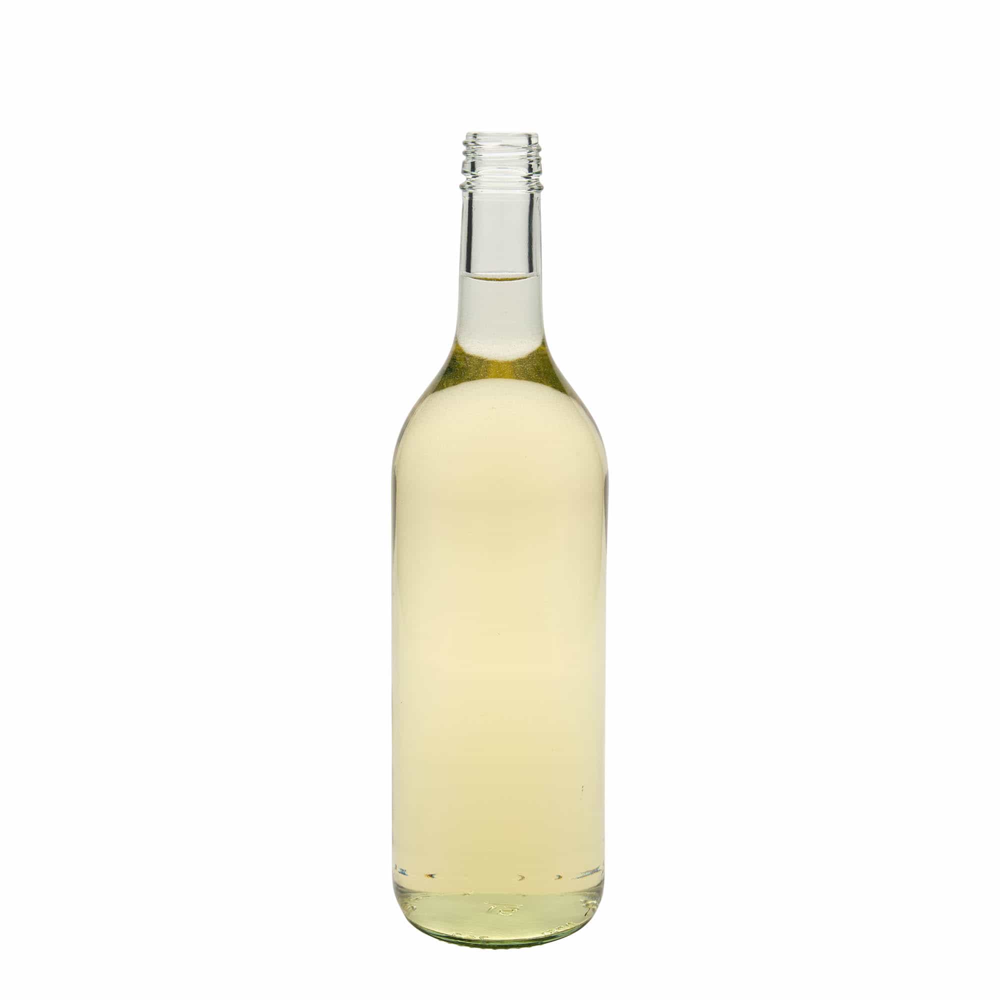 750 ml staklena boca „Bordeaux“, grlo: PP 28