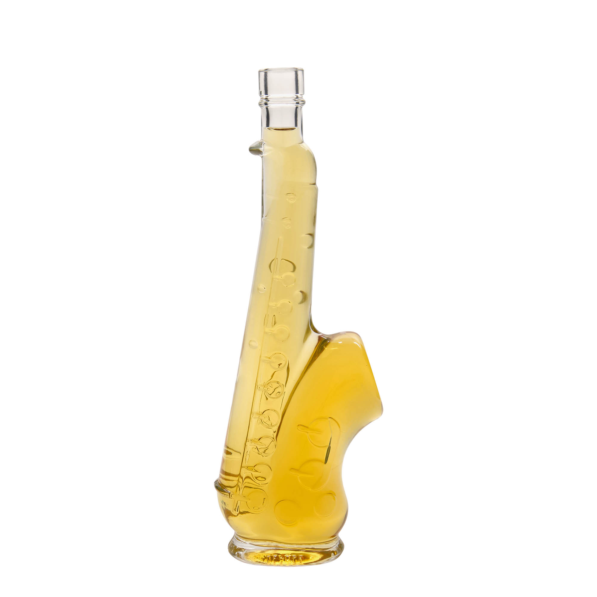 500 ml staklena boca 'Saksofon', grlo: pluta
