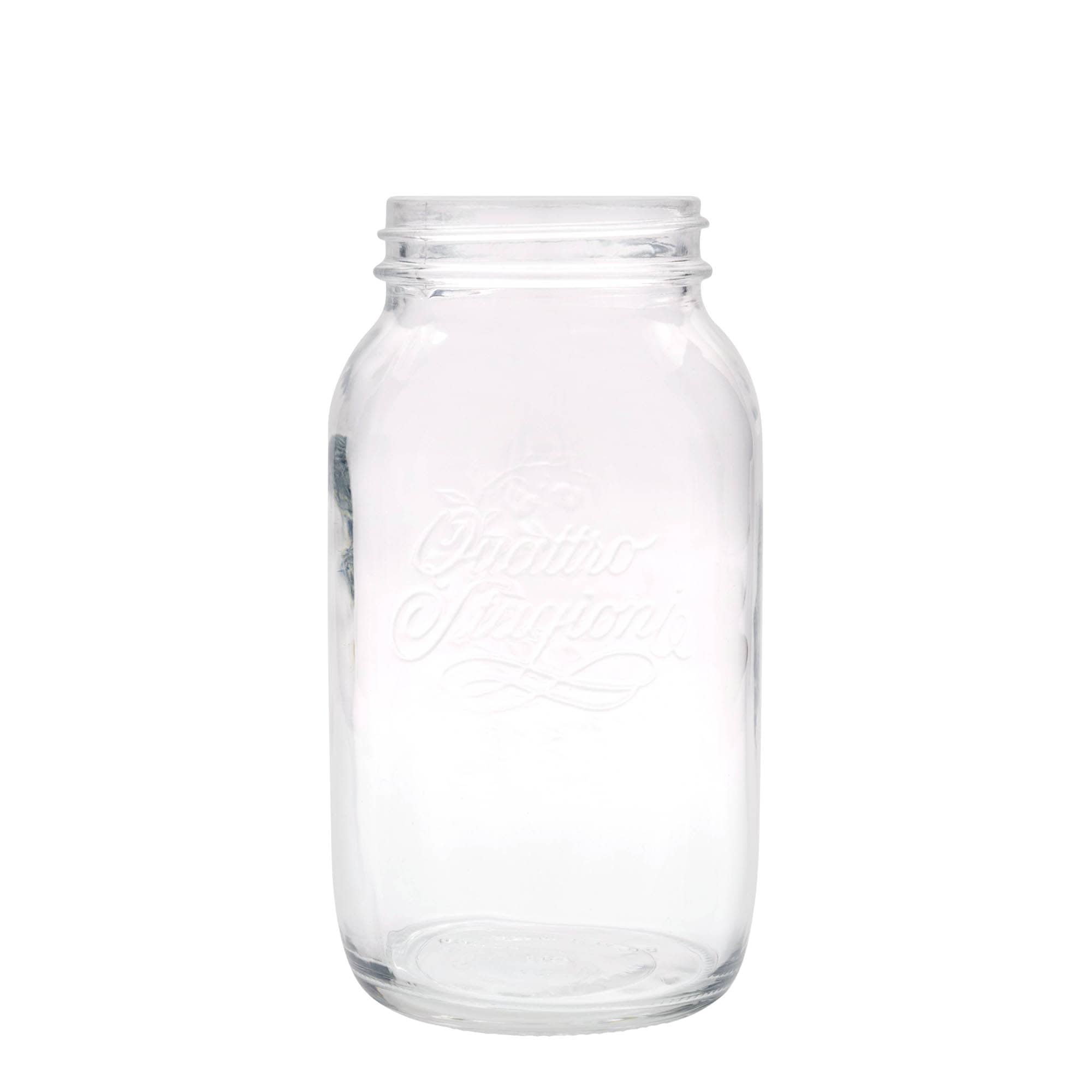 1.500 ml staklena posuda 'Quattro Stagioni', otvor: navojni poklopac