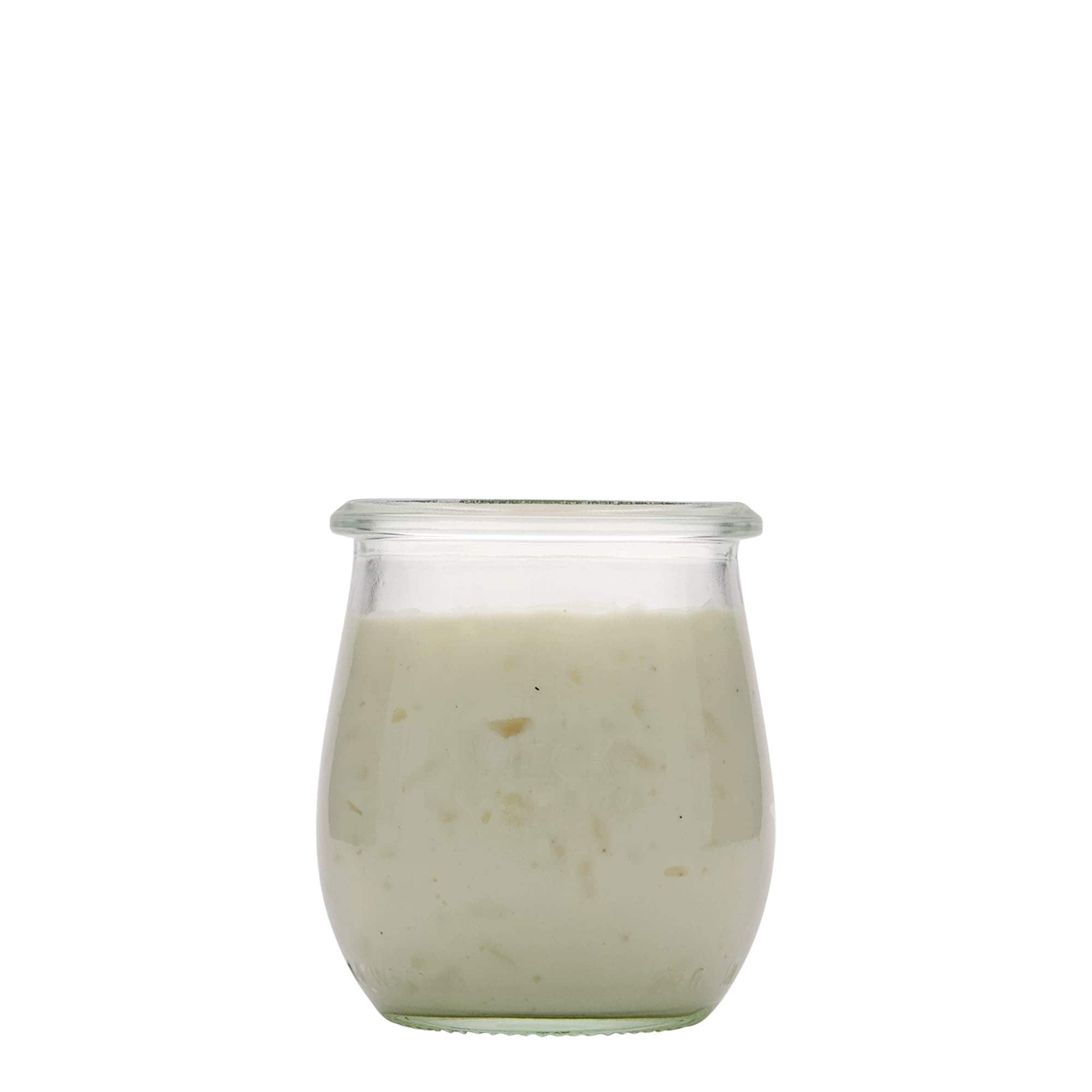 220 ml WECK-Tulipanklasa, otvor: okrugli rub