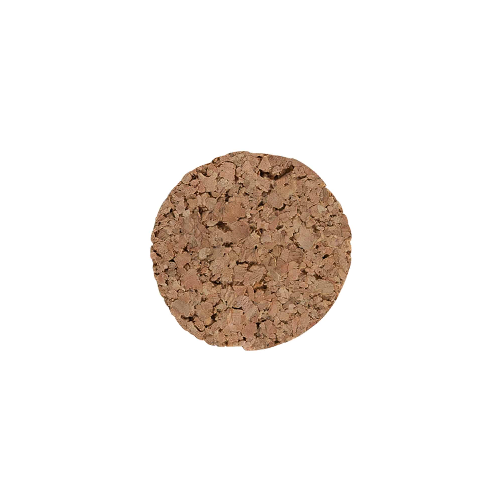 Špicasto pluto 25-35 x 27, prešano pluto, bež, za otvor: Pluto