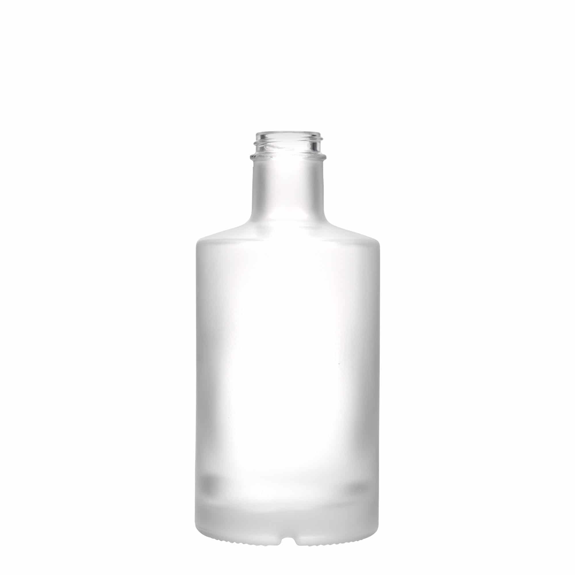 Staklena flaša 500 ml 'Caroline', efekat leda, otvor: GPI 33 Staklena flaša 500 ml 'Caroline', efekat leda, otvor: GPI 33