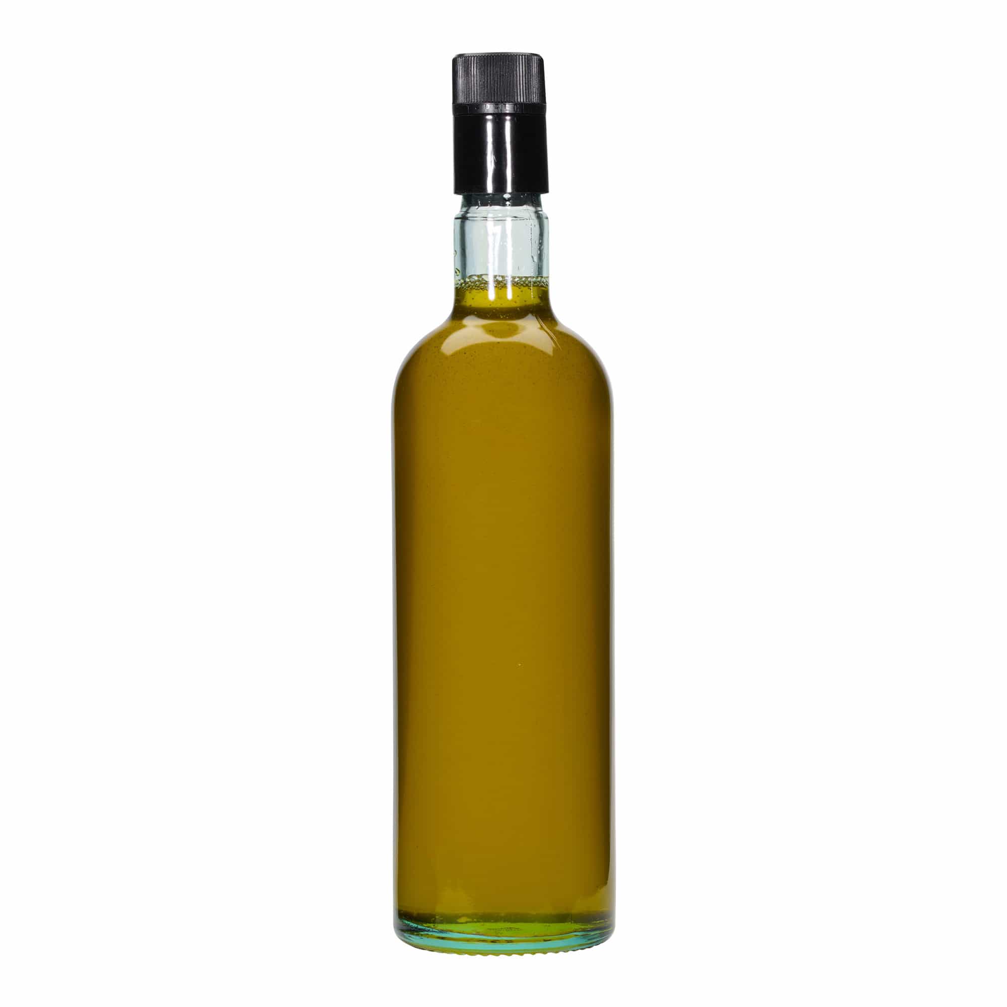750 ml boca za sirće/ulje 'Willy New', staklo, svijetlo zelena, grlo: DOP