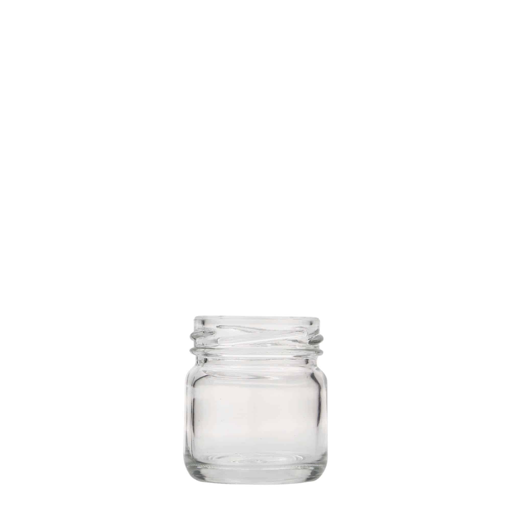 Okrugla staklenka 40 ml, otvor: Twist-Off (TO 43)