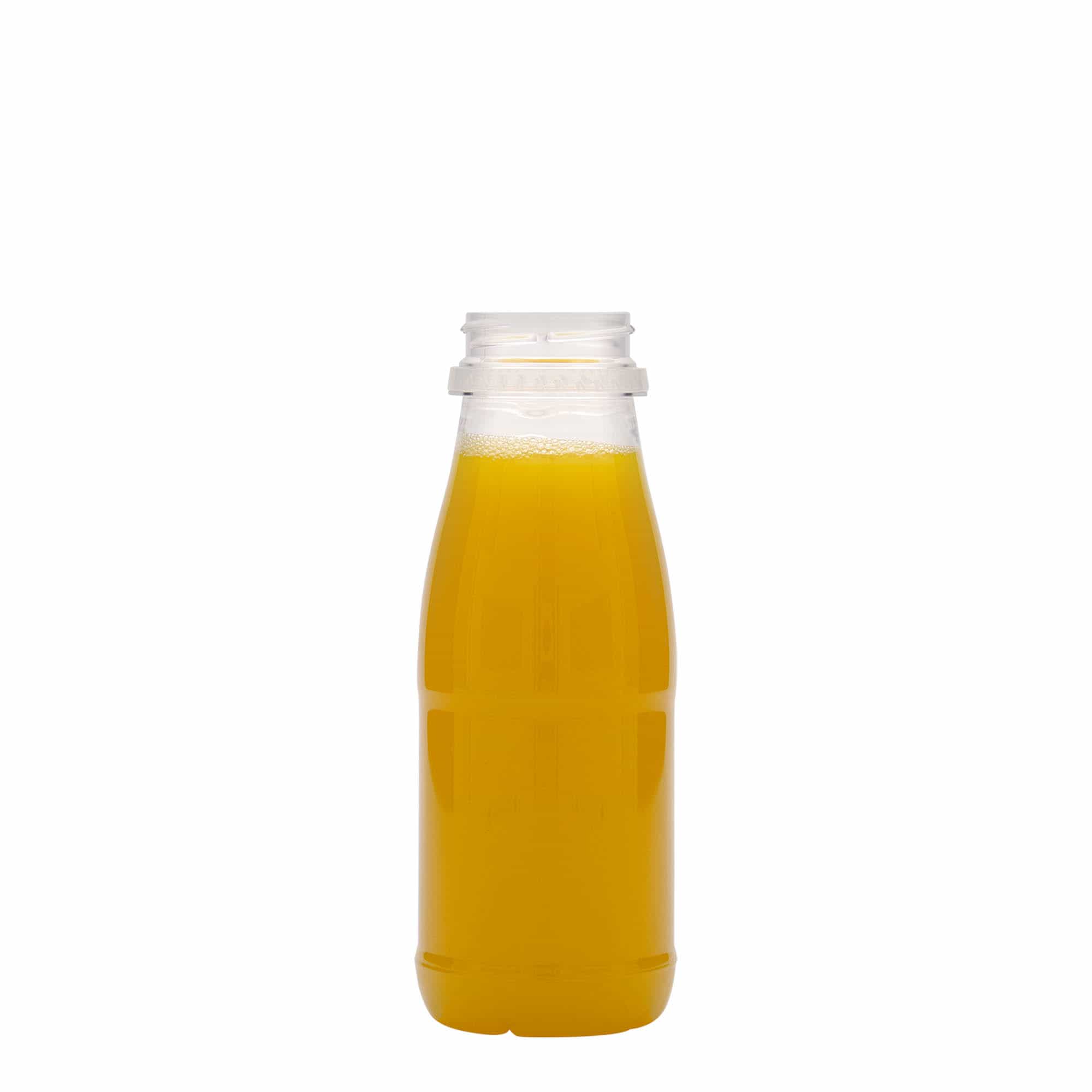 PET flaša 250 ml 'Milk and Juice', plastika, otvor: 38 mm
