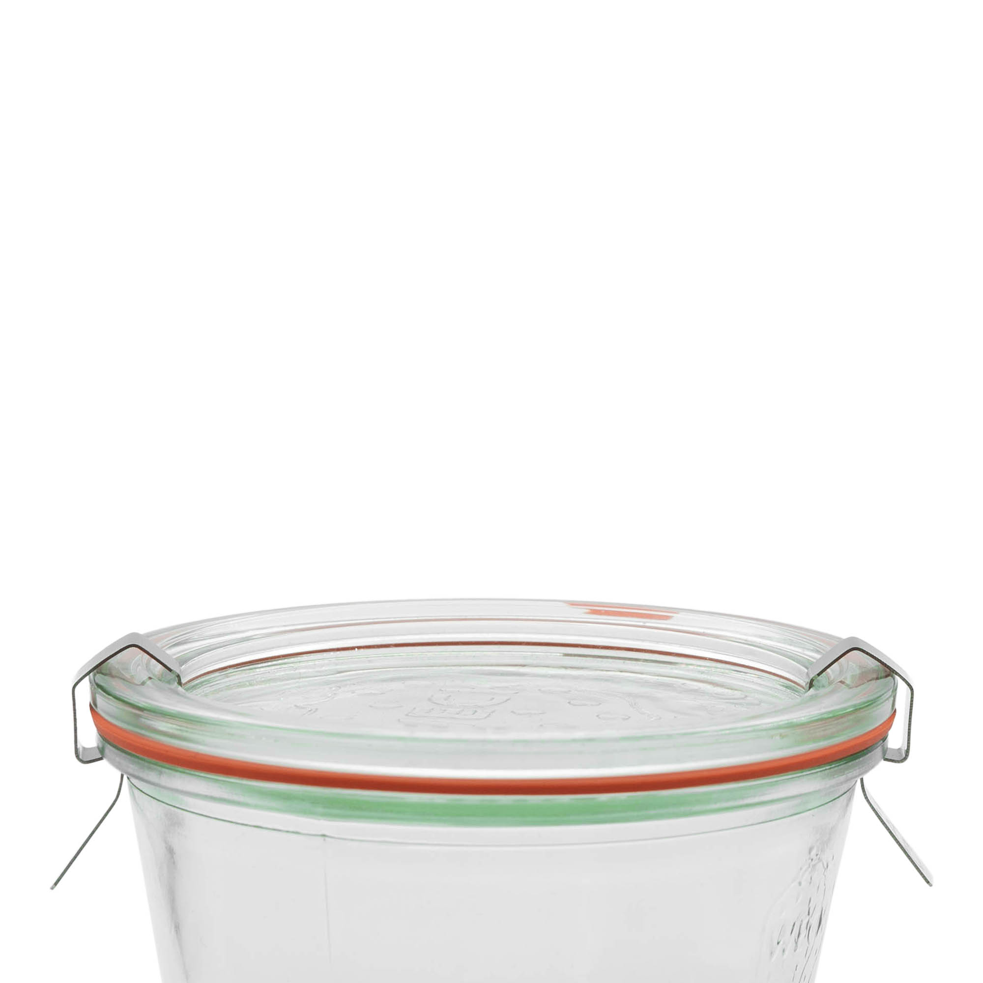 WECK-klipsa #, nehrđajući čelik, srebrna