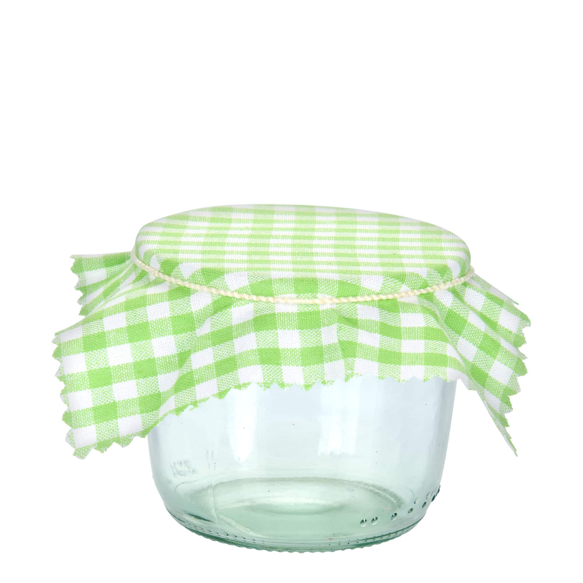 Tkanina podmetač karo uzorak 12x12, kvadratni, tekstil, svijetlo zelena, grlo: TO38-TO53