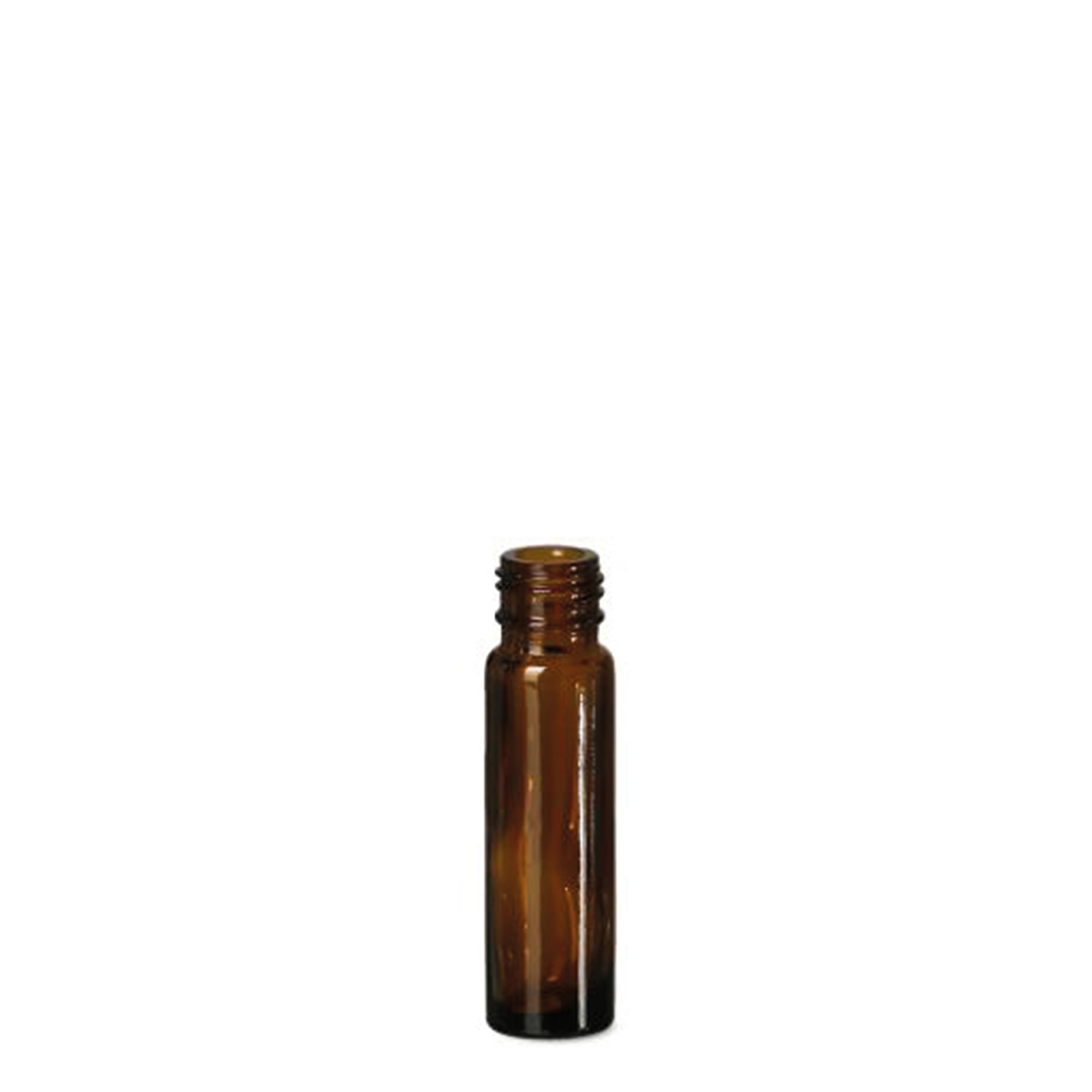 10 ml roll-on boca, staklo, smeđa, otvor: navojni poklopac