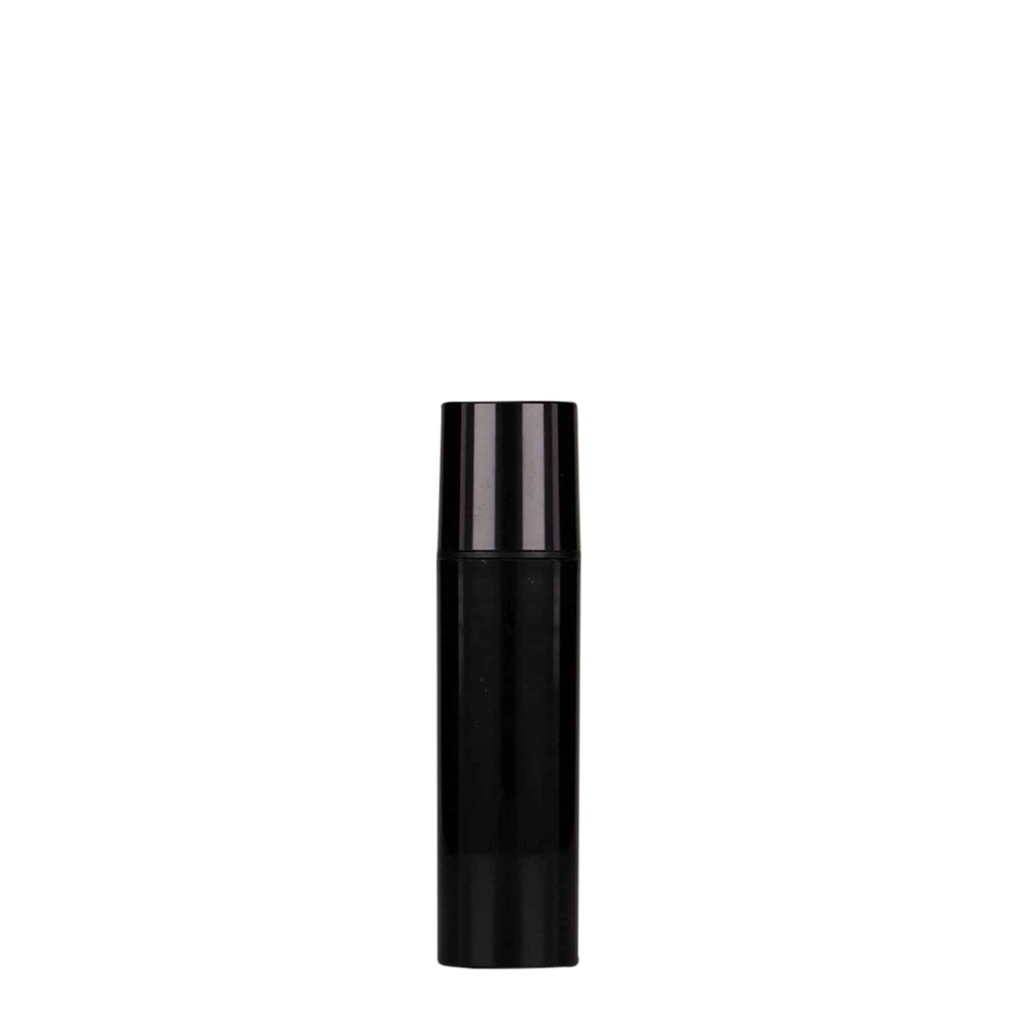 Dispenzer bez zraka 10 ml 'Nano', PP plastika, crna