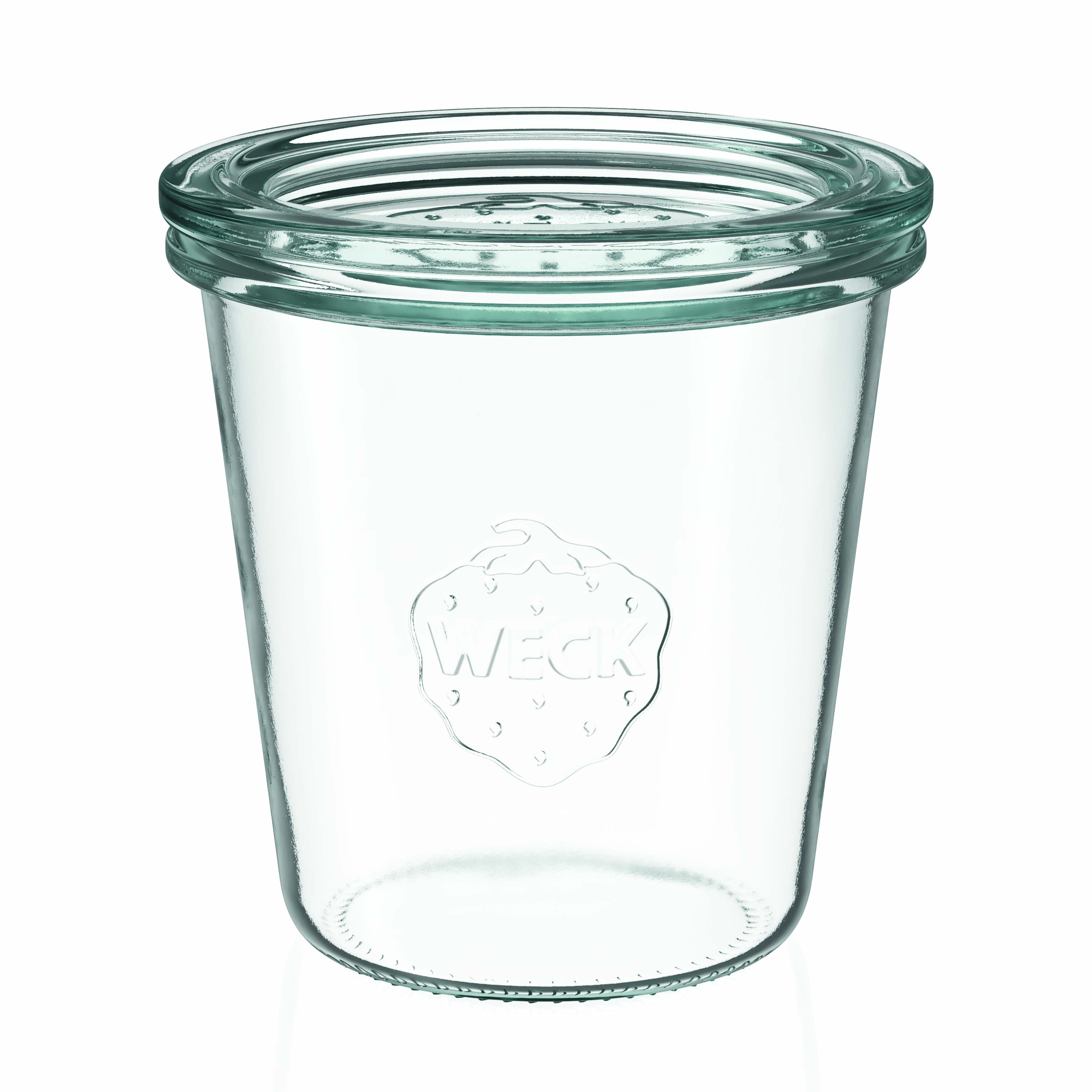 290 ml WECK staklenka sa širokim grlom, otvor: okrugli rub
